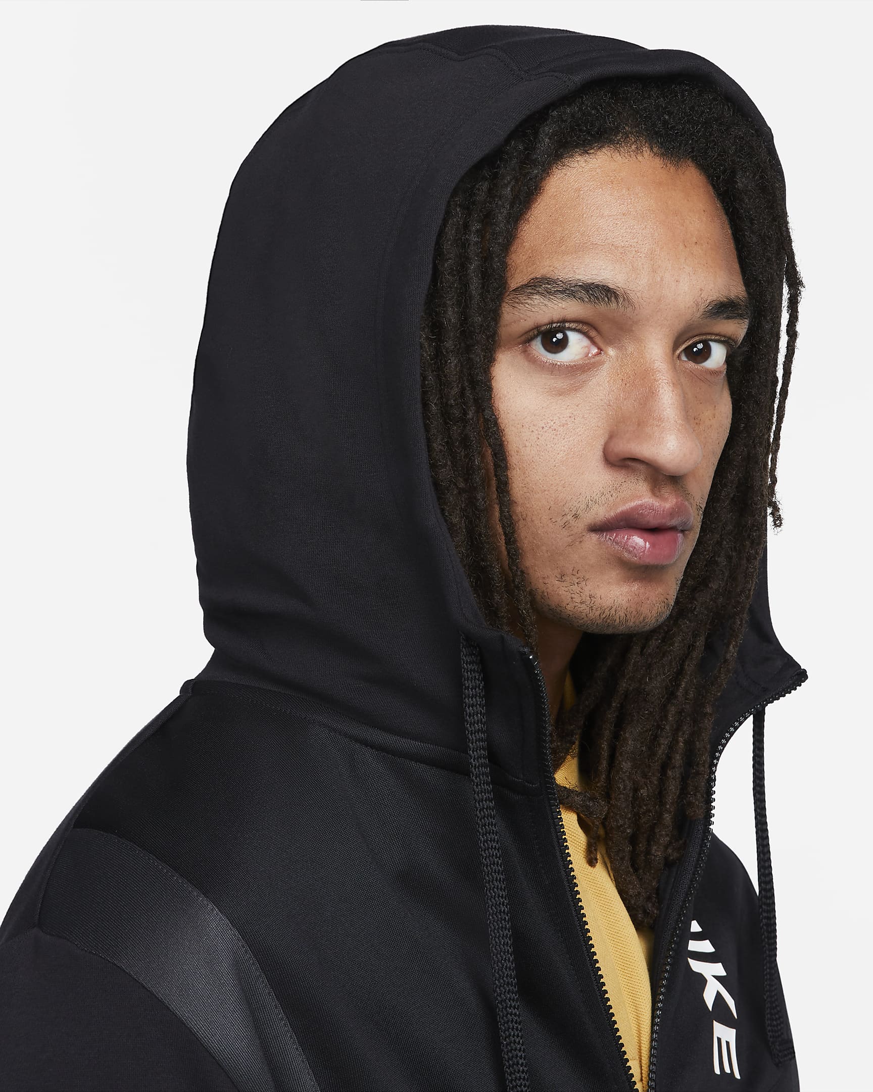 Nike Sportswear Hybrid Men's Fleece Full-Zip Hoodie. Nike PT