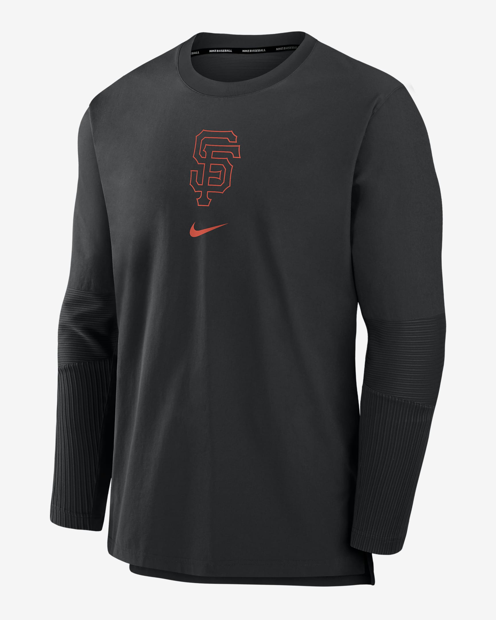 Chamarra sin cierre Nike Dri-FIT de la MLB para hombre San Francisco ...