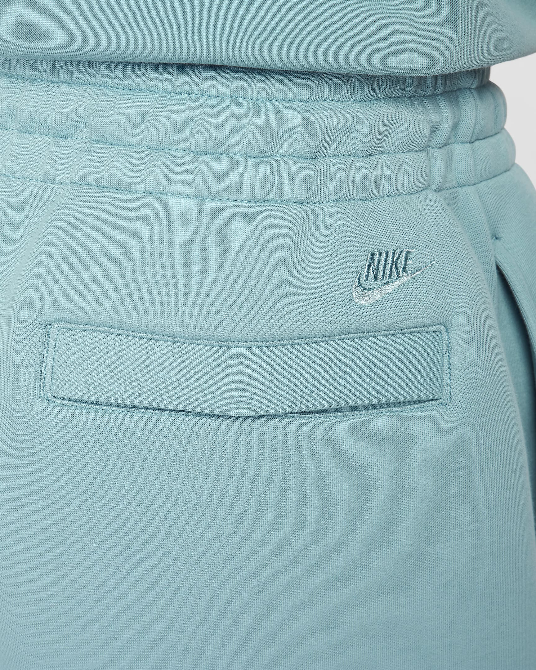 Nike Tech Men's Fleece Trousers - Denim Turquoise/Denim Turquoise