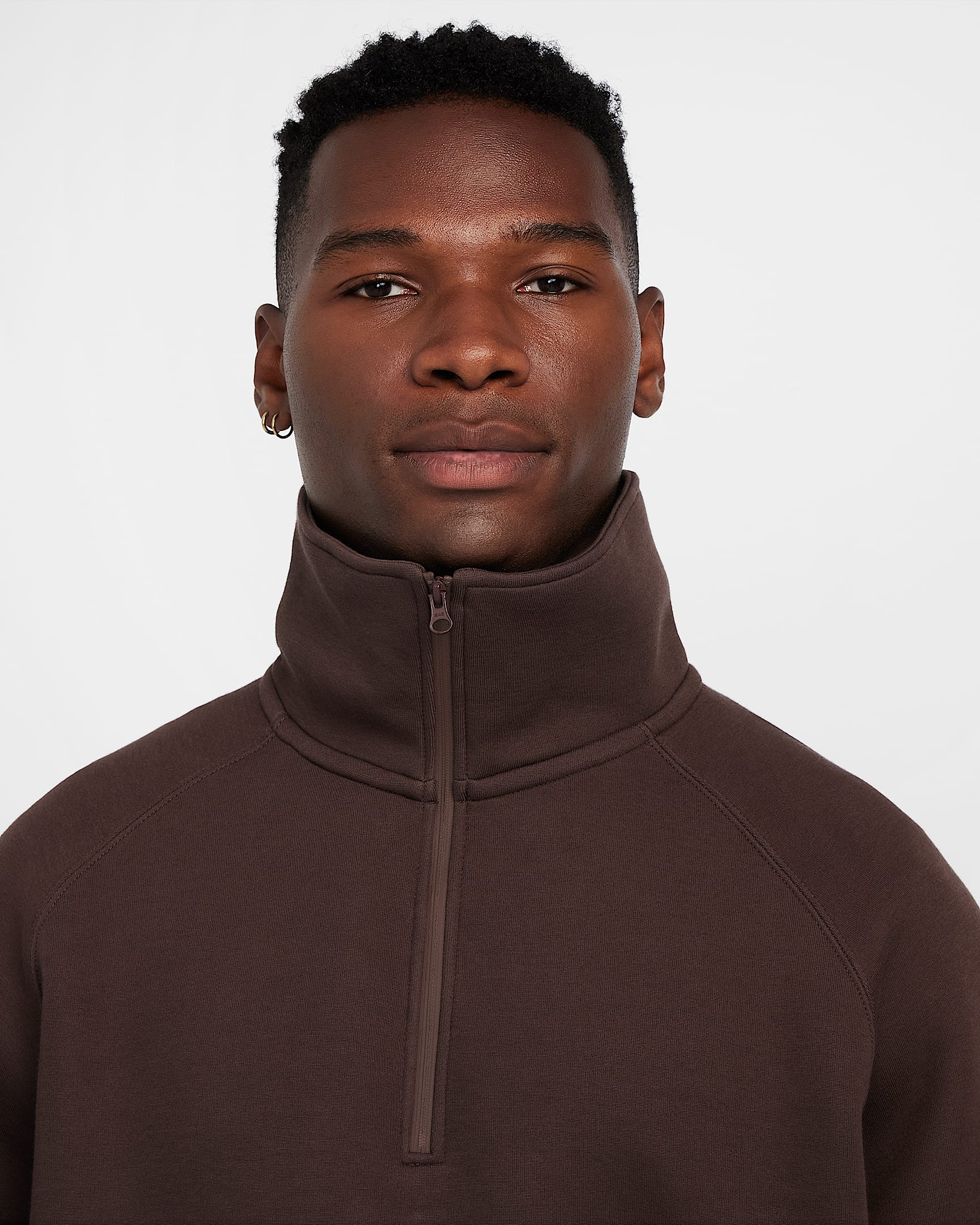 brown nike tech fleece