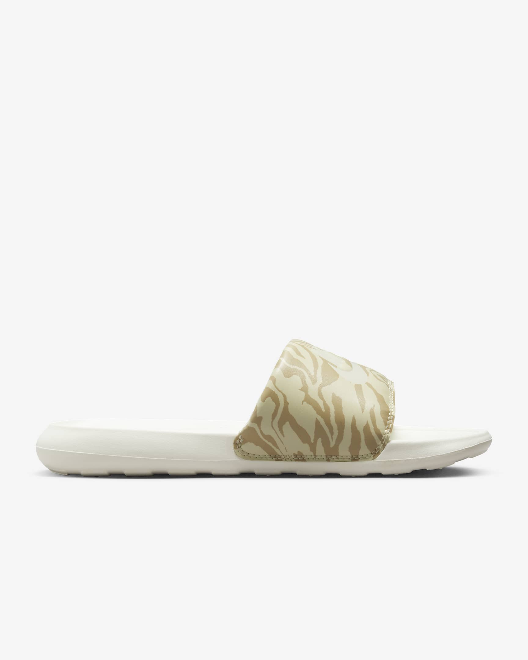 Nike Victori One Women's Print Slides - Sail/Coconut Milk/Sesame/Sail