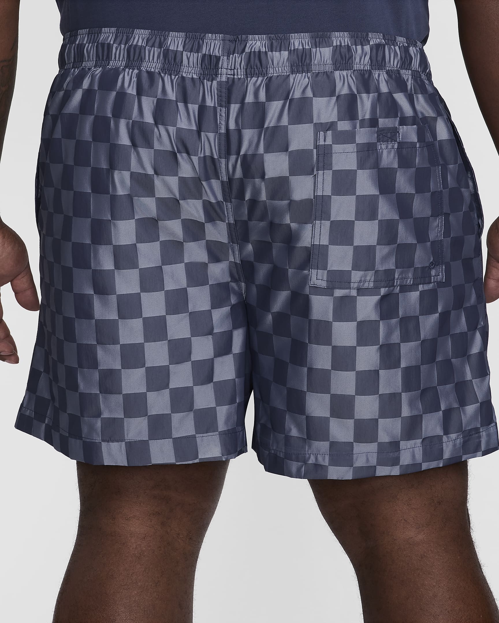 Nike Club Men's Flow Shorts - Midnight Navy/White