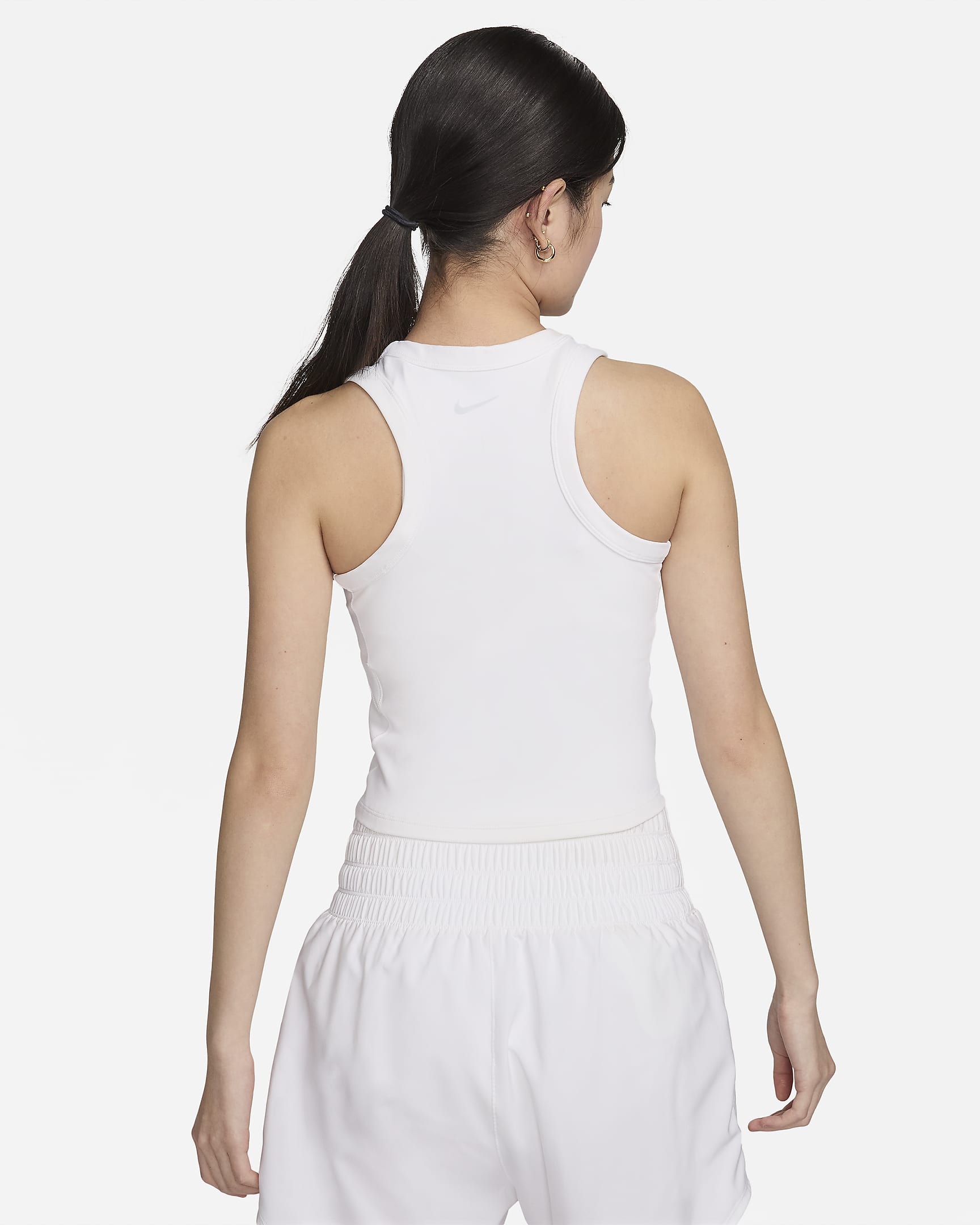 Nike One Fitted Women's Dri-fit Cropped Tank Top. Nike Vn