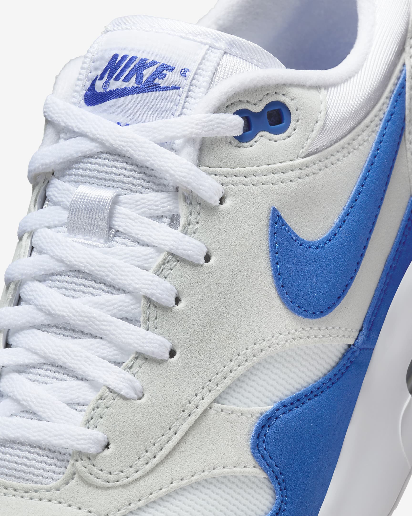 Nike Air Max 1 '86 OG G Men's Golf Shoes - White/Pure Platinum/Black/Hyper Royal