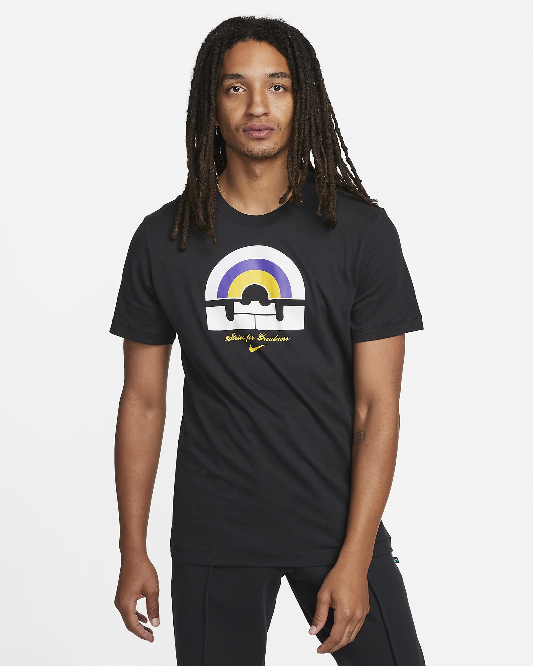 Nike Dri-FIT LeBron Men's Basketball T-Shirt - Black