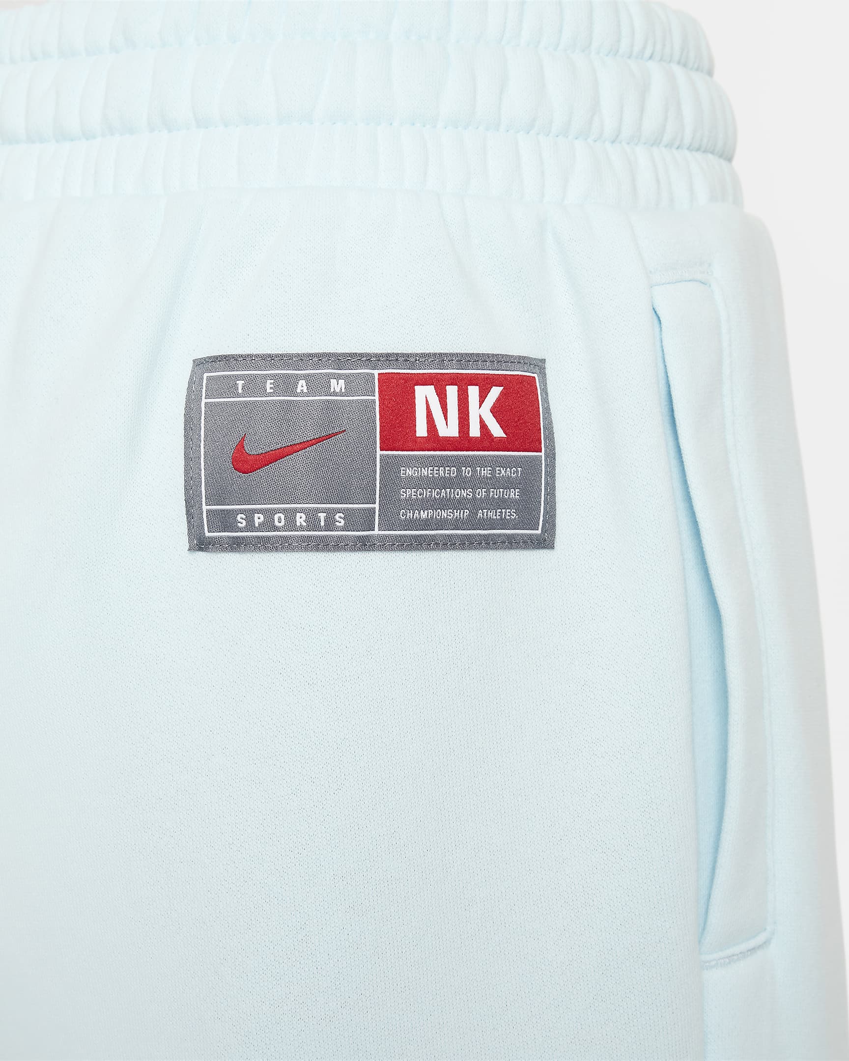 Nike Culture of Basketball Big Kids' Fleece Pants - Glacier Blue/White