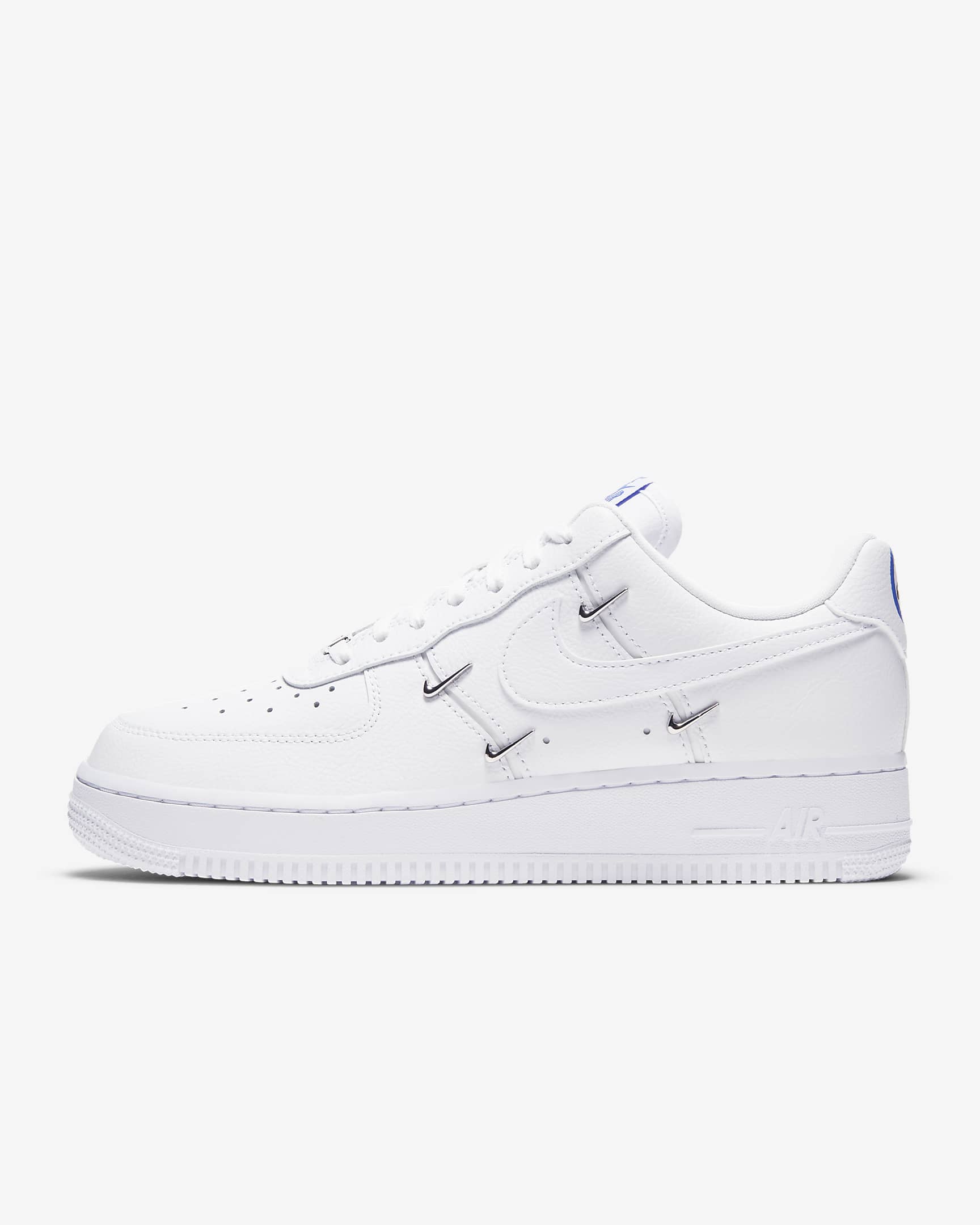 Chaussure Nike Air Force 1 '07 LX pour Femme - Blanc/Hyper Royal/Noir/Blanc