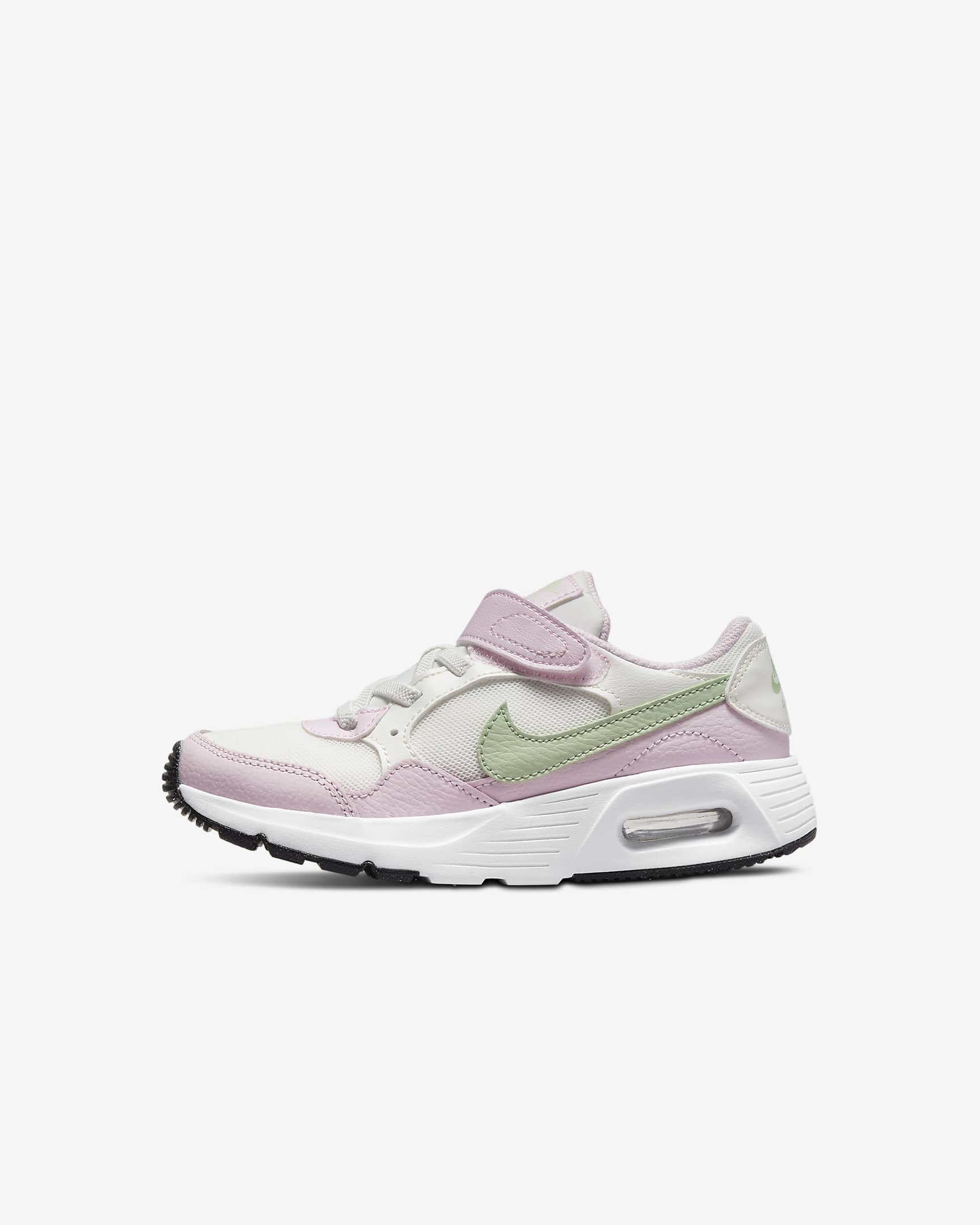 Nike Air Max SC Little Kids' Shoes - Summit White/Pink Foam/Black/Honeydew