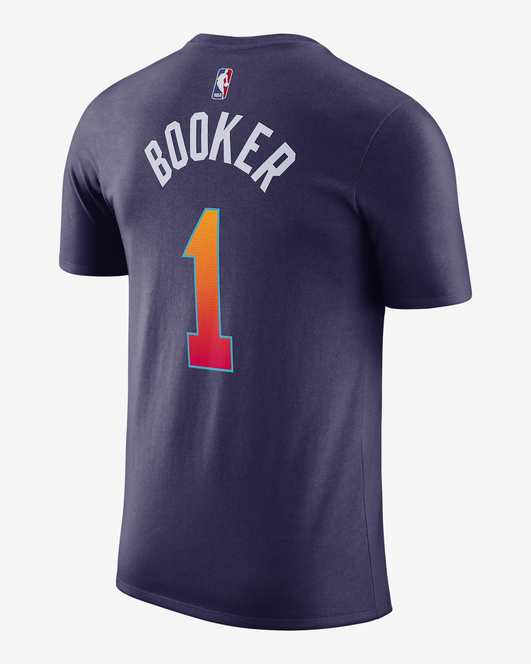 Devin Booker Phoenix Suns City Edition Men's Nike NBA T-Shirt. Nike BG