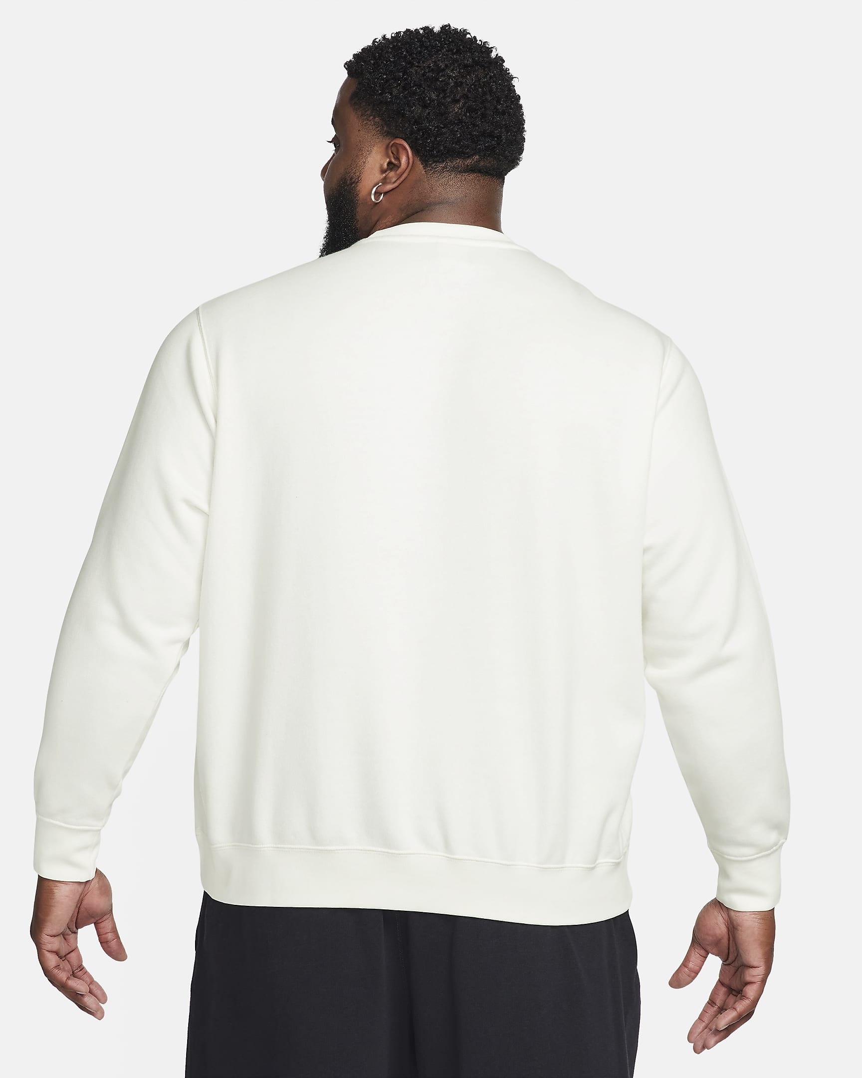 Camisola Nike Sportswear Club Fleece para homem - Sail/Branco