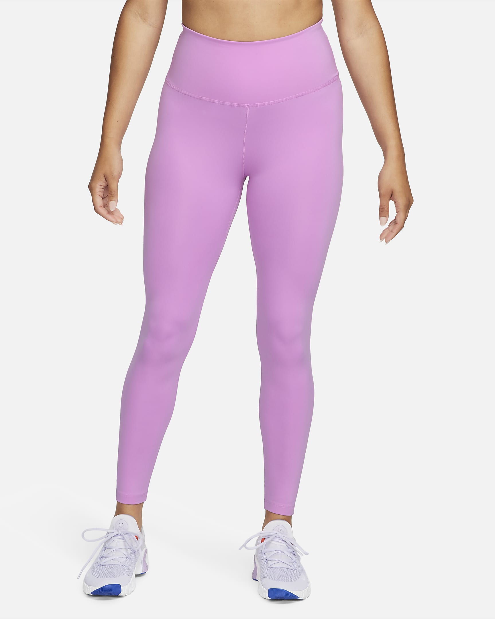 Nike One Women's High-Rise Leggings - Rush Fuchsia/White