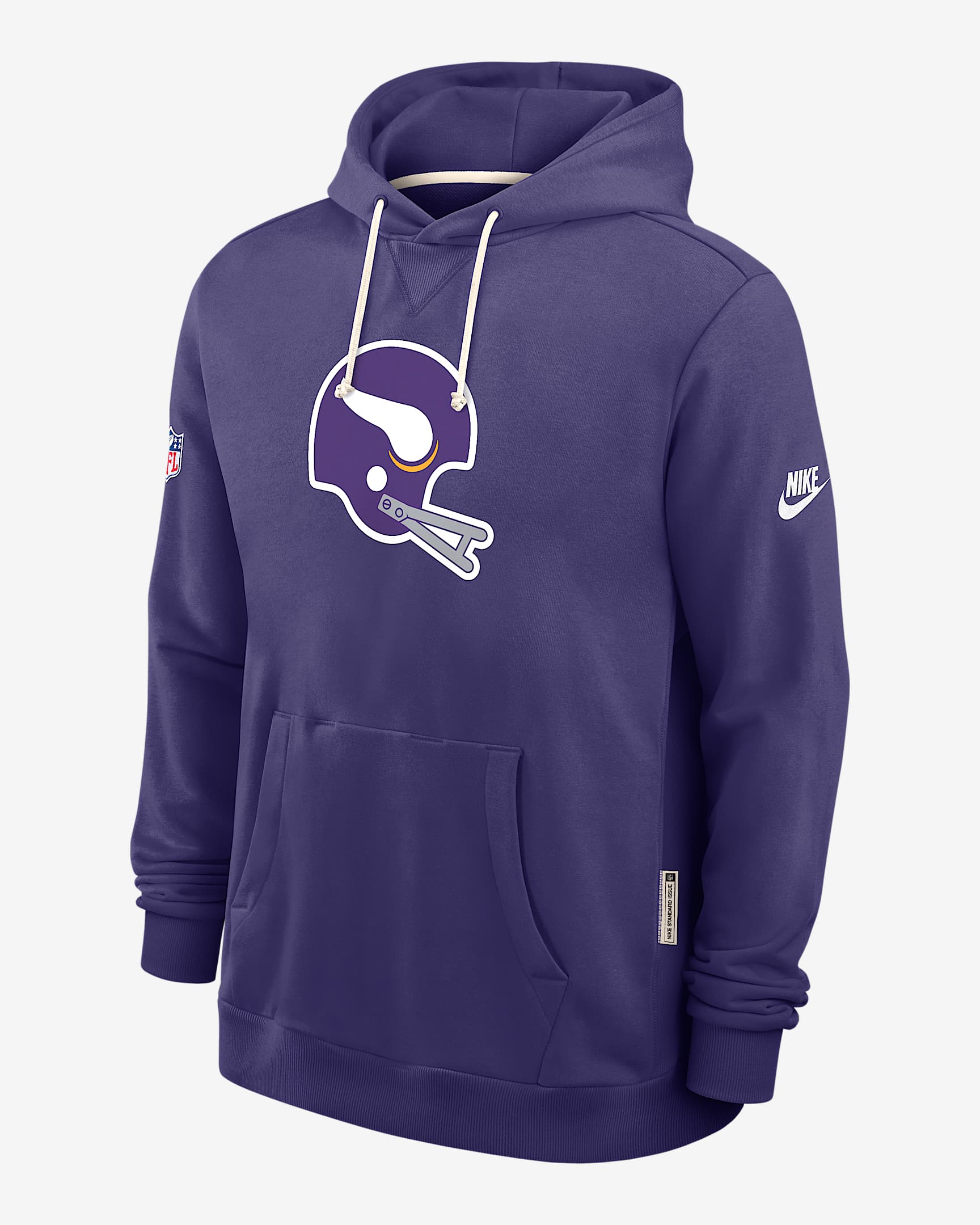 Minnesota Vikings Alt Offensive Set Play Sideline Men's Nike Dri-FIT NFL Pullover Hoodie - Purple