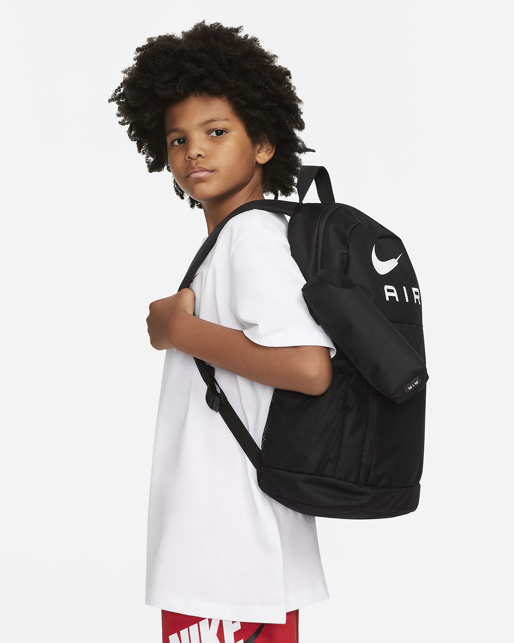 Nike Kids' Backpack (20L) - Black/Black/White