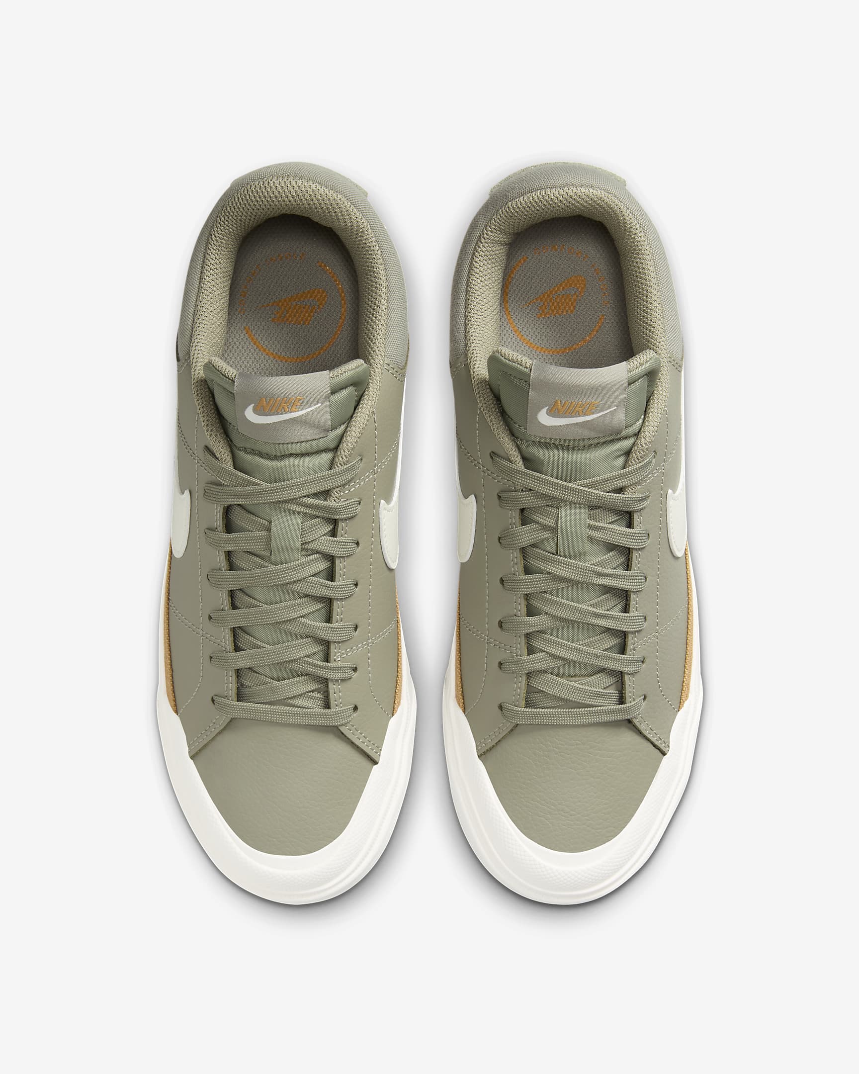 Nike Court Legacy Lift Women's Shoes - Light Army/Flax/Dark Stucco/Sail