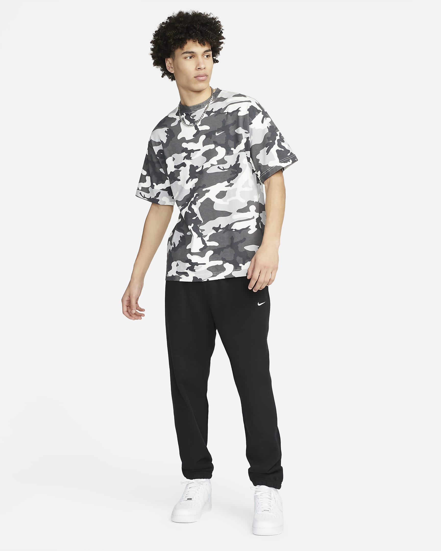 nike swoosh french terry