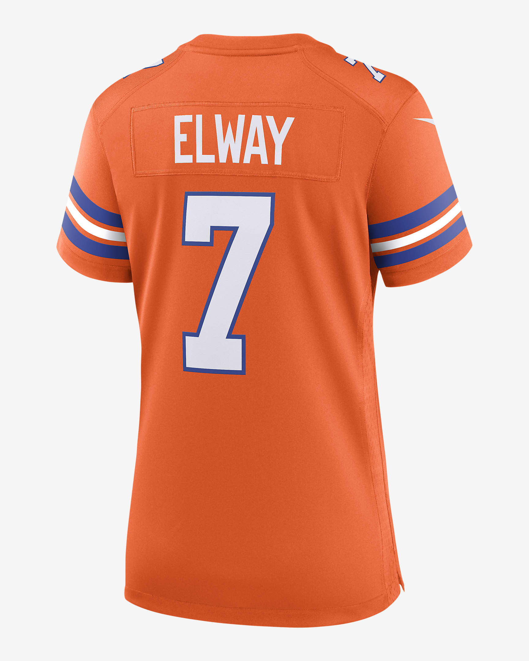 Jersey de fútbol americano Nike de la NFL Game para mujer John Elway Denver Broncos - Naranja