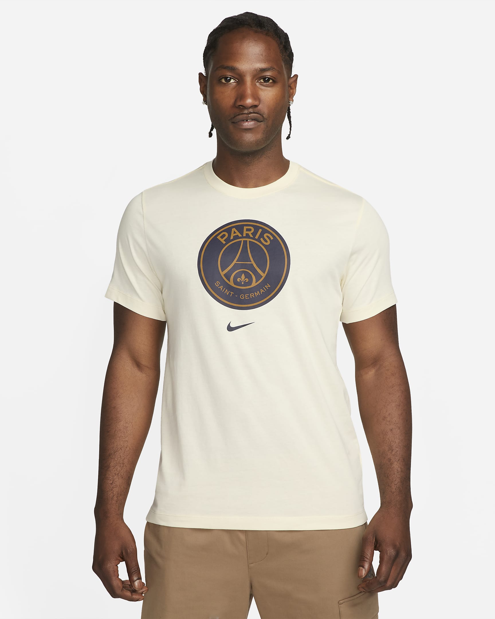 Paris Saint-Germain Crest Men's Soccer T-Shirt. Nike.com