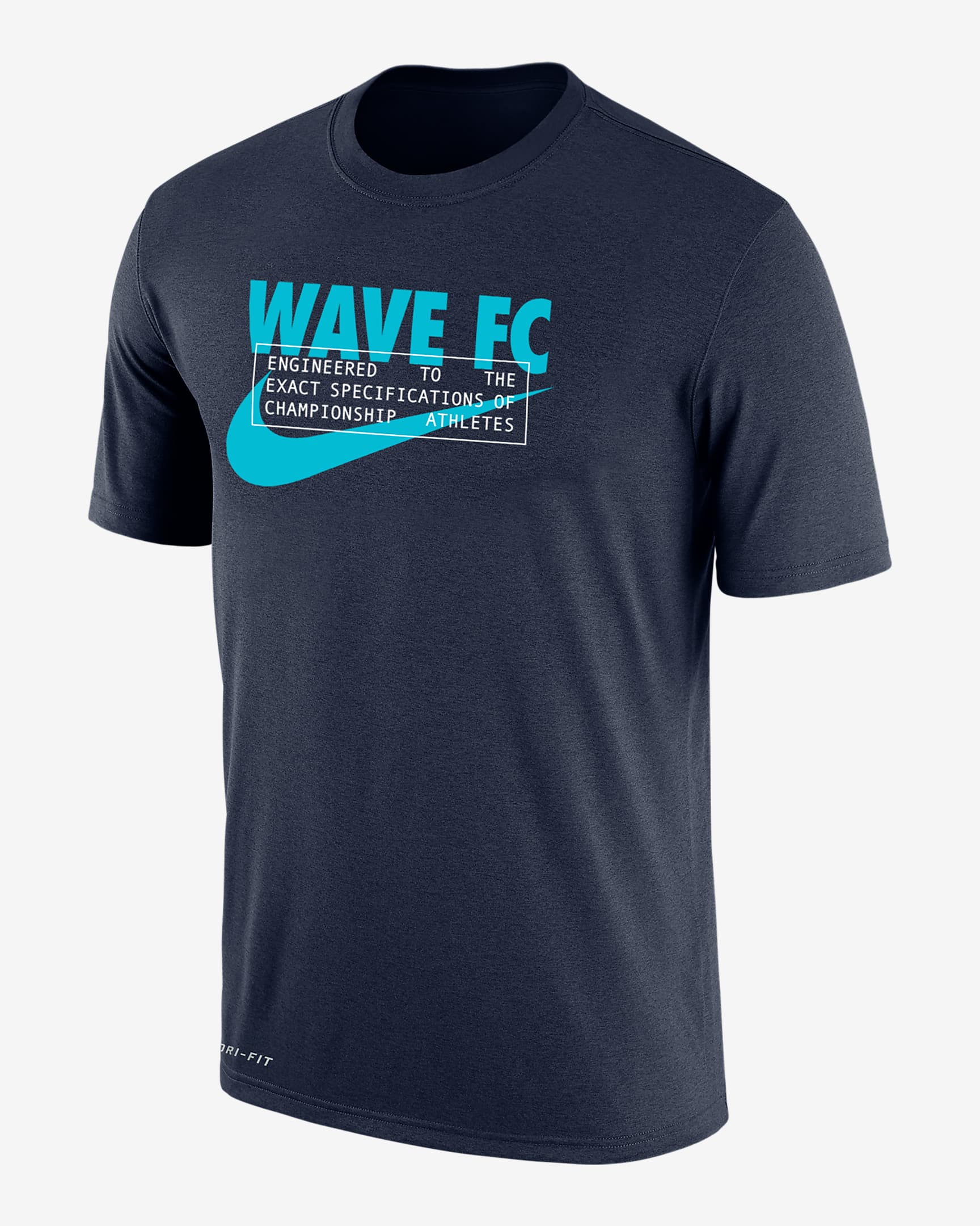 San Diego Wave Men's Nike Dri-FIT Soccer T-Shirt - Navy