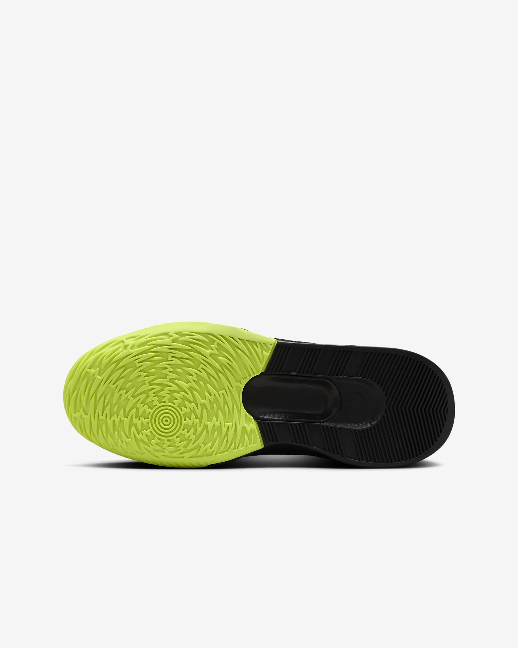 Bota Nike Crosscourt pro malé / větší děti - Černá/Bílá/Volt