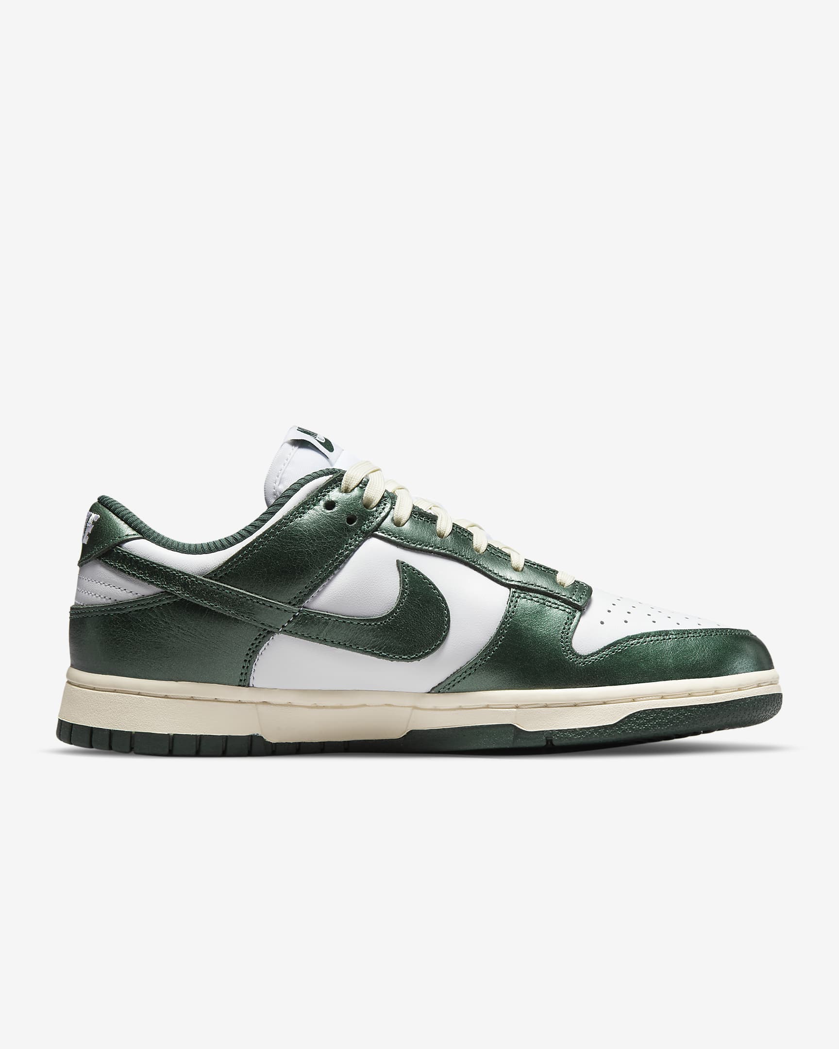 Sko Nike Dunk Low för kvinnor - Vit/Coconut Milk/Pro Green