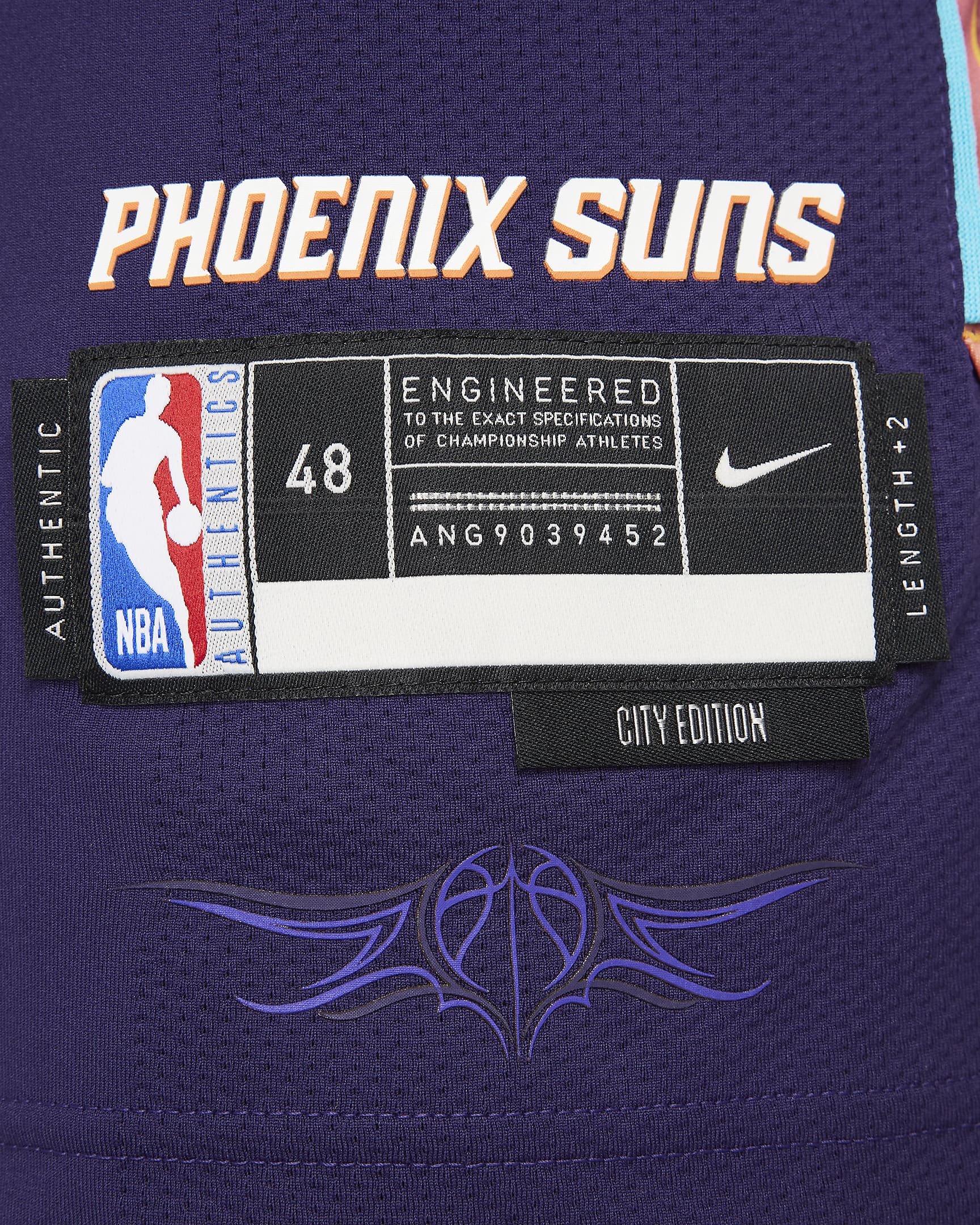 Kevin Durant Phoenix Suns 2023/24 City Edition Men's Nike Dri-FIT ADV NBA Authentic Jersey - Ink