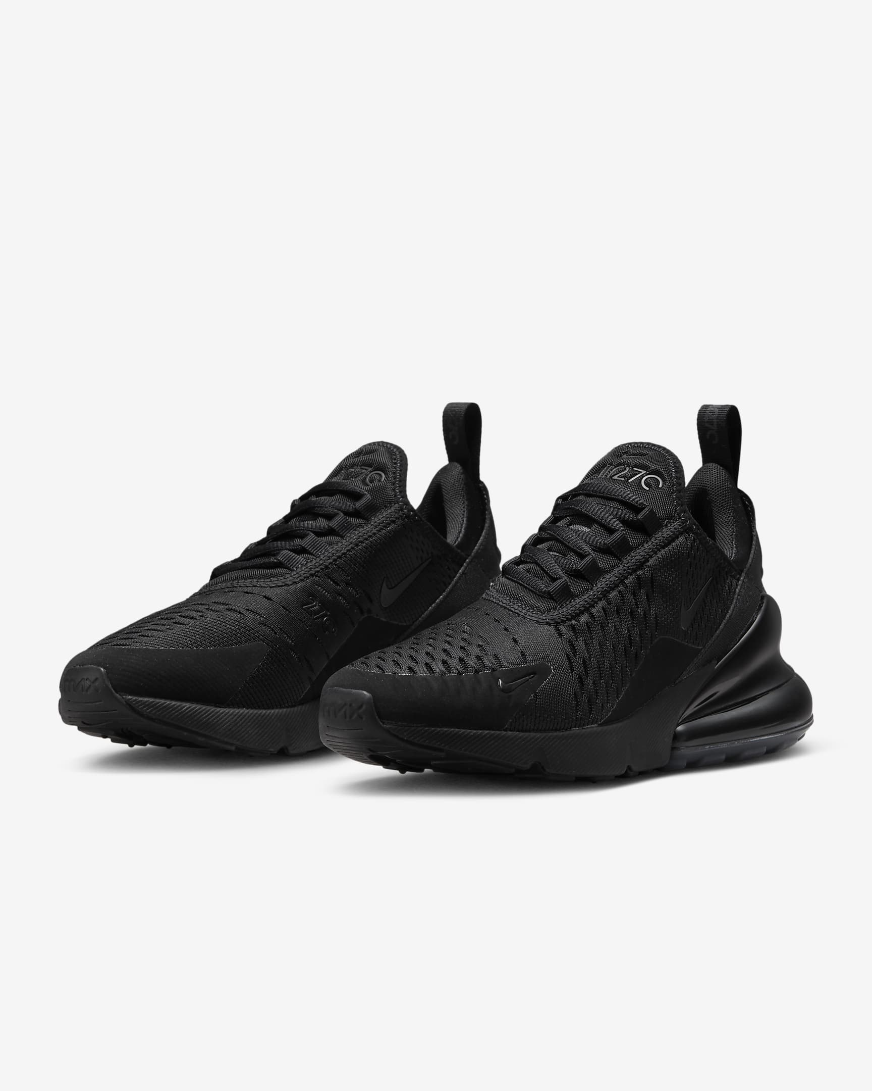 Chaussure Nike Air Max 270 pour femme - Noir/Noir/Noir