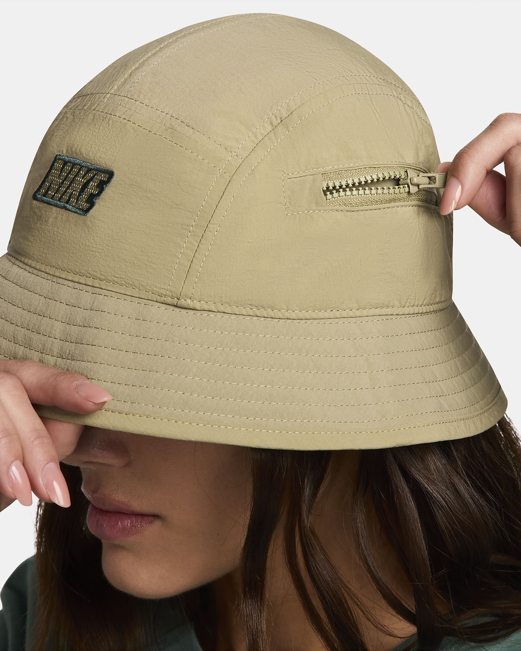 Nike Apex Bucket hat - Neutral Olive/Vintage Green