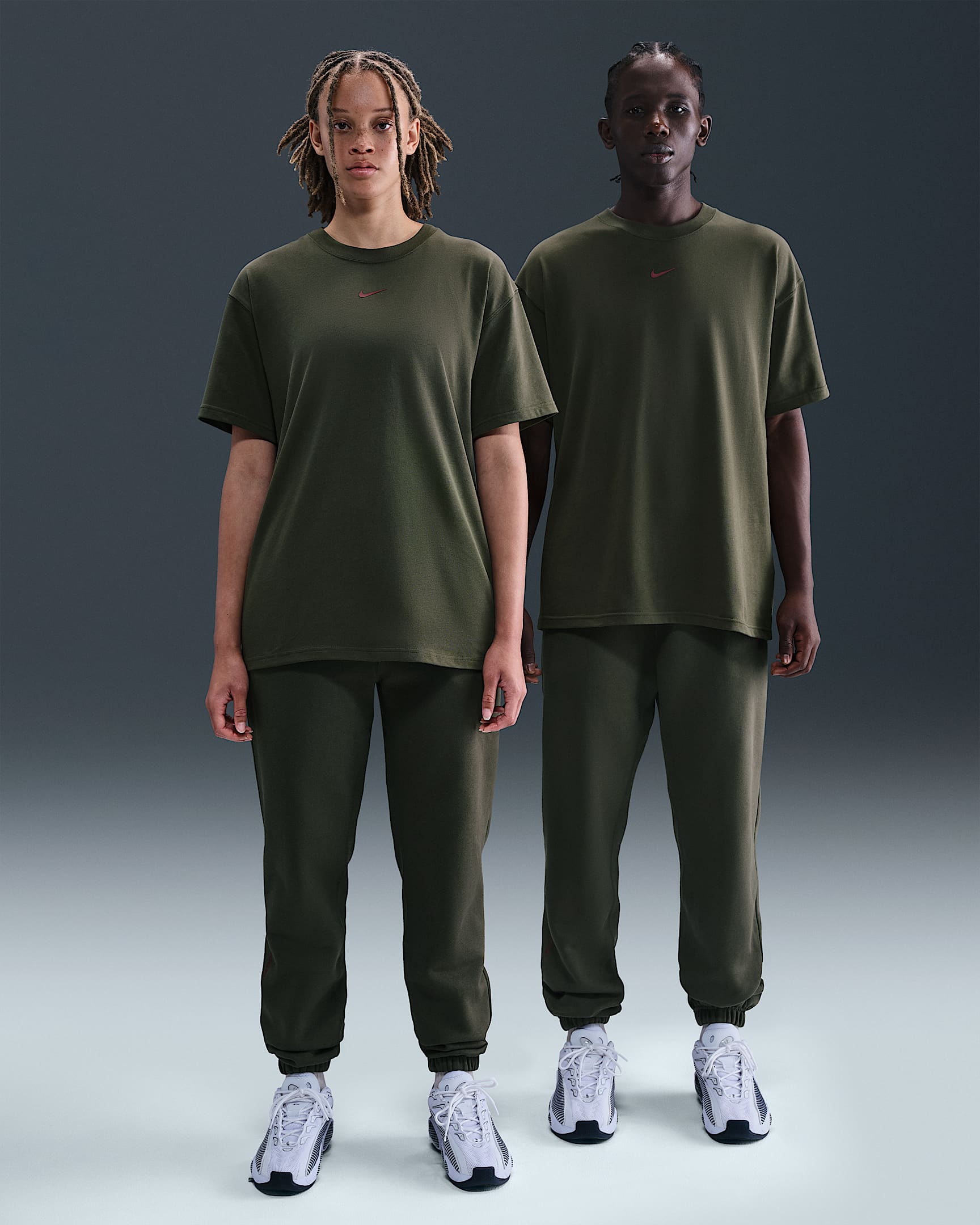 NOCTA NOCTA Fleece CS Eşofman Altı - Cargo Khaki/Team Red