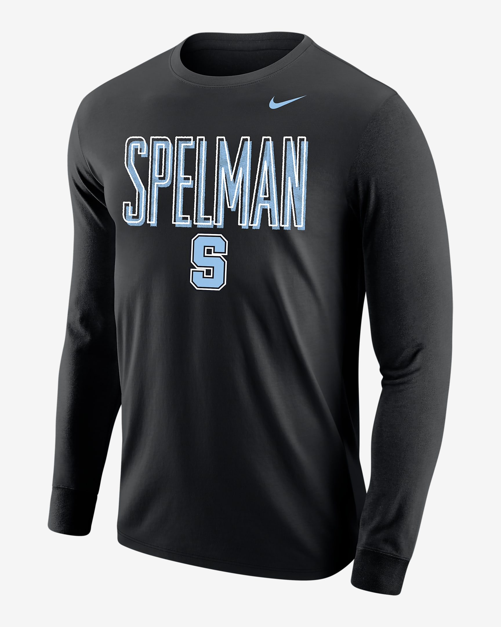 Nike College (Spelman College) Men's Long-Sleeve T-Shirt. Nike.com