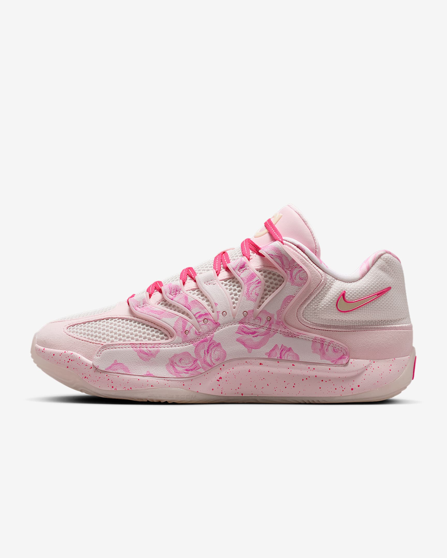 KD18 "Aunt Pearl" EP バスケットボールシューズ - パールピンク/チューリップピンク/プレイフルピンク/レーザーフューシャ