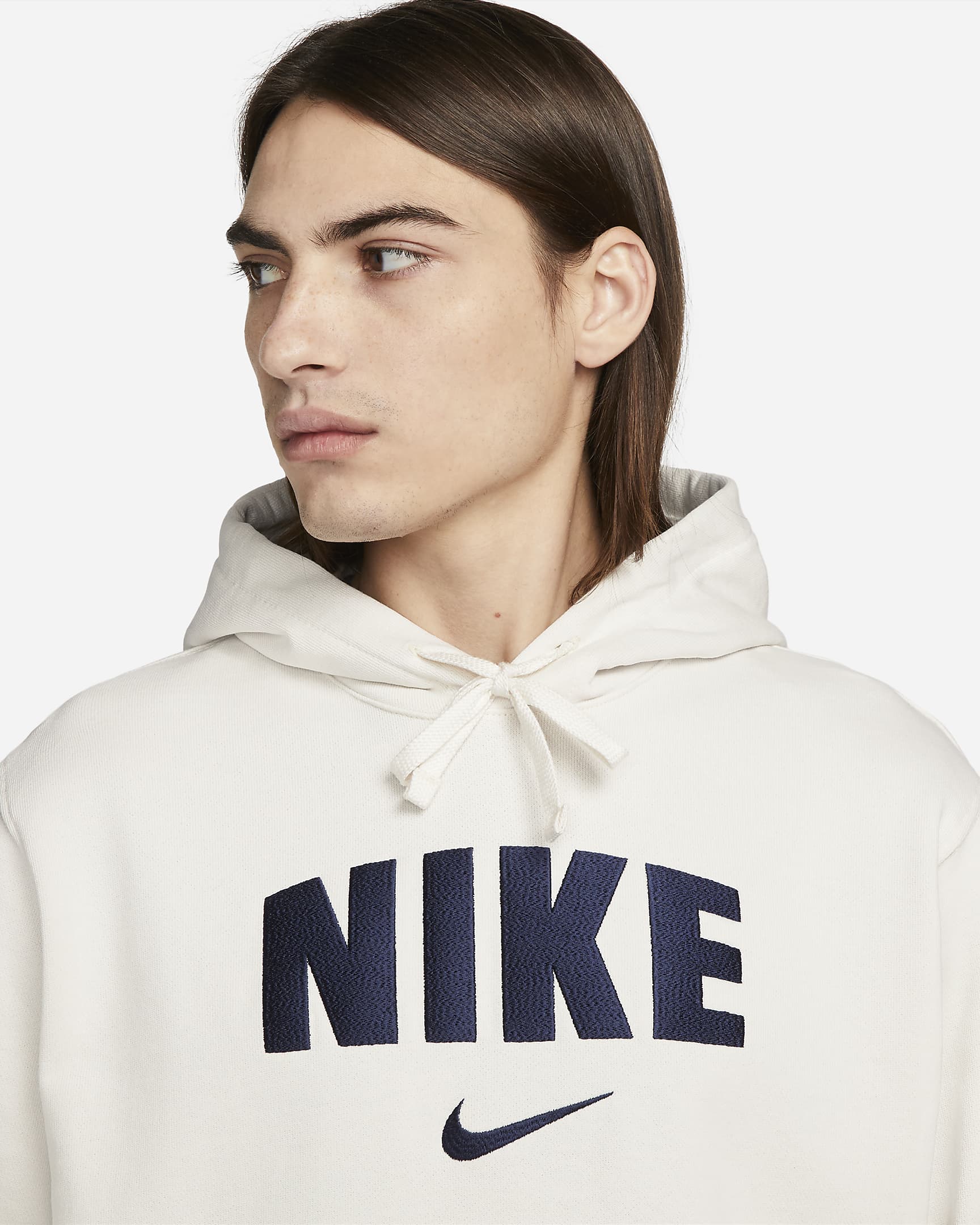 Nike Sportswear Mens Retro Fleece Pullover Hoodie Nike Ca