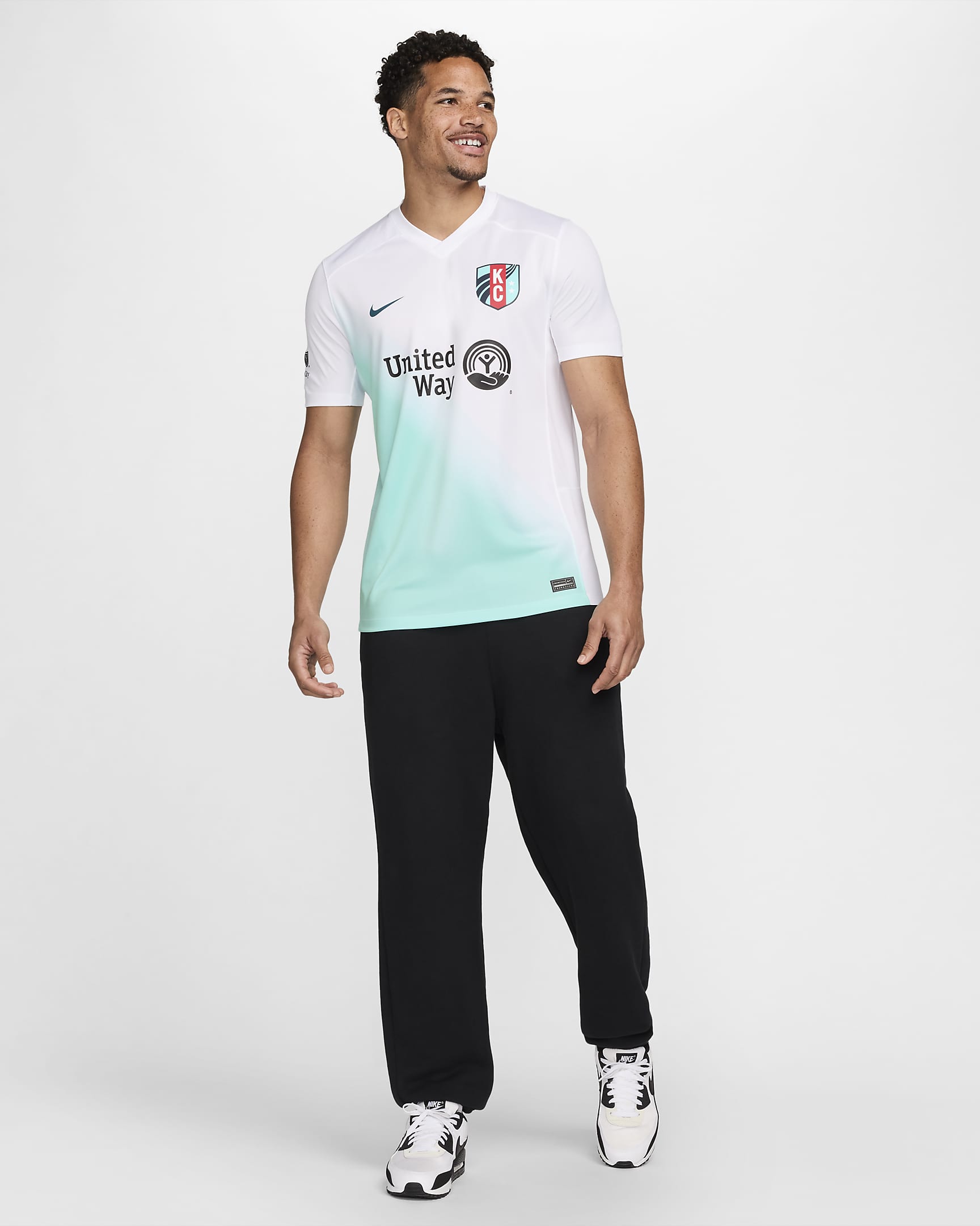 Jersey Nike Dri-FIT de la NWSL replica del Kansas City Current ...