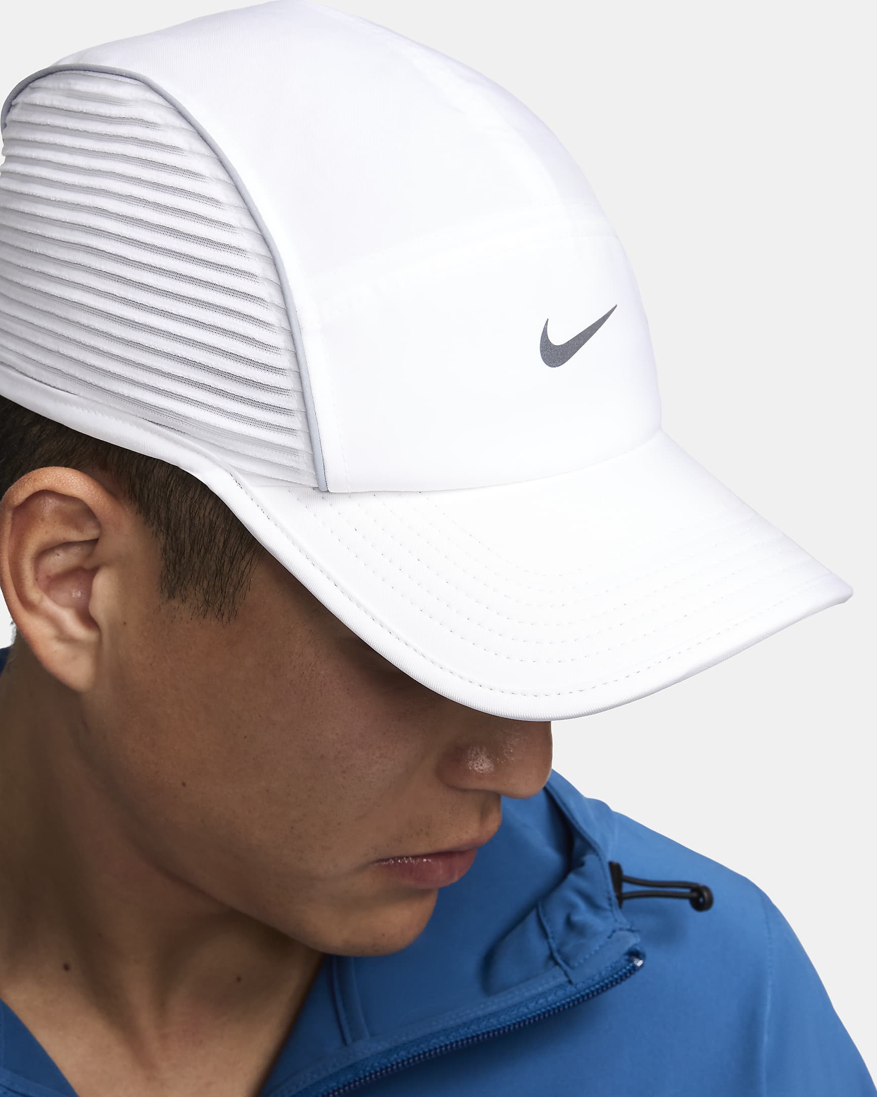 Nike Dri-FIT ADV Fly Unstructured AeroBill AeroAdapt Cap - White/Anthracite/Black