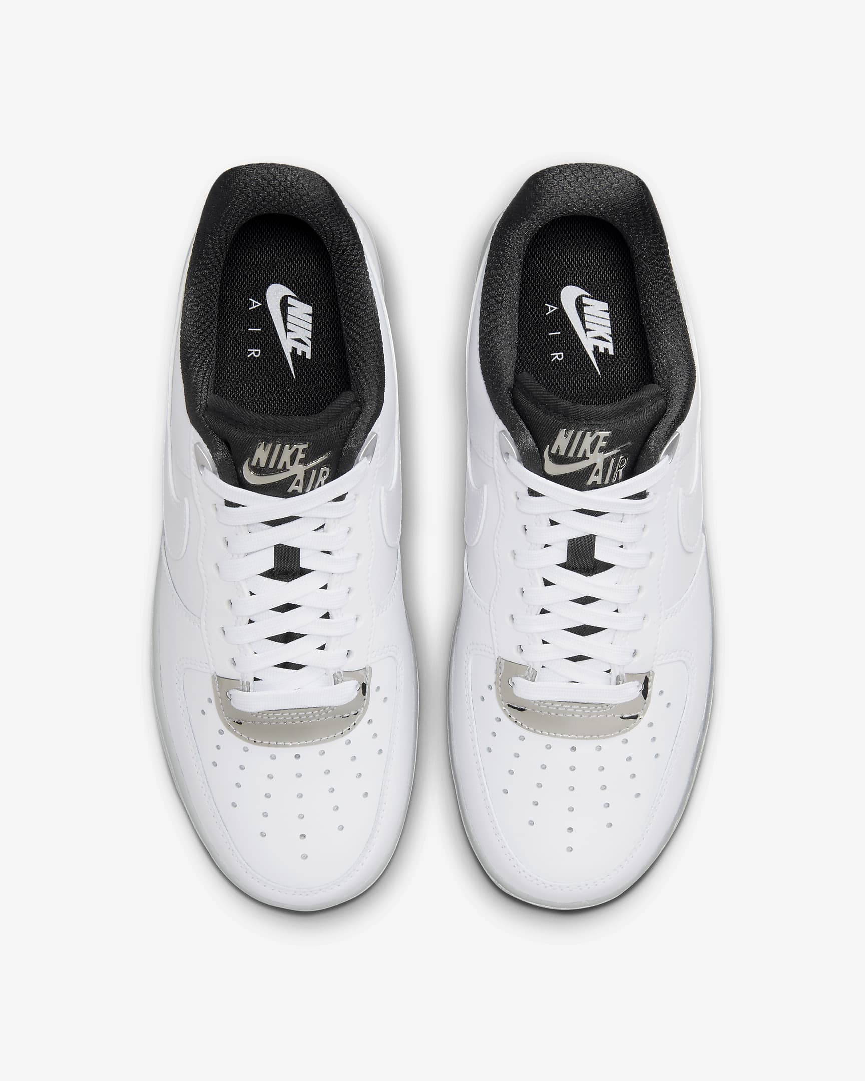 Nike Air Force 1 '07 SE Women's Shoes - White/Metallic Silver/Black/White