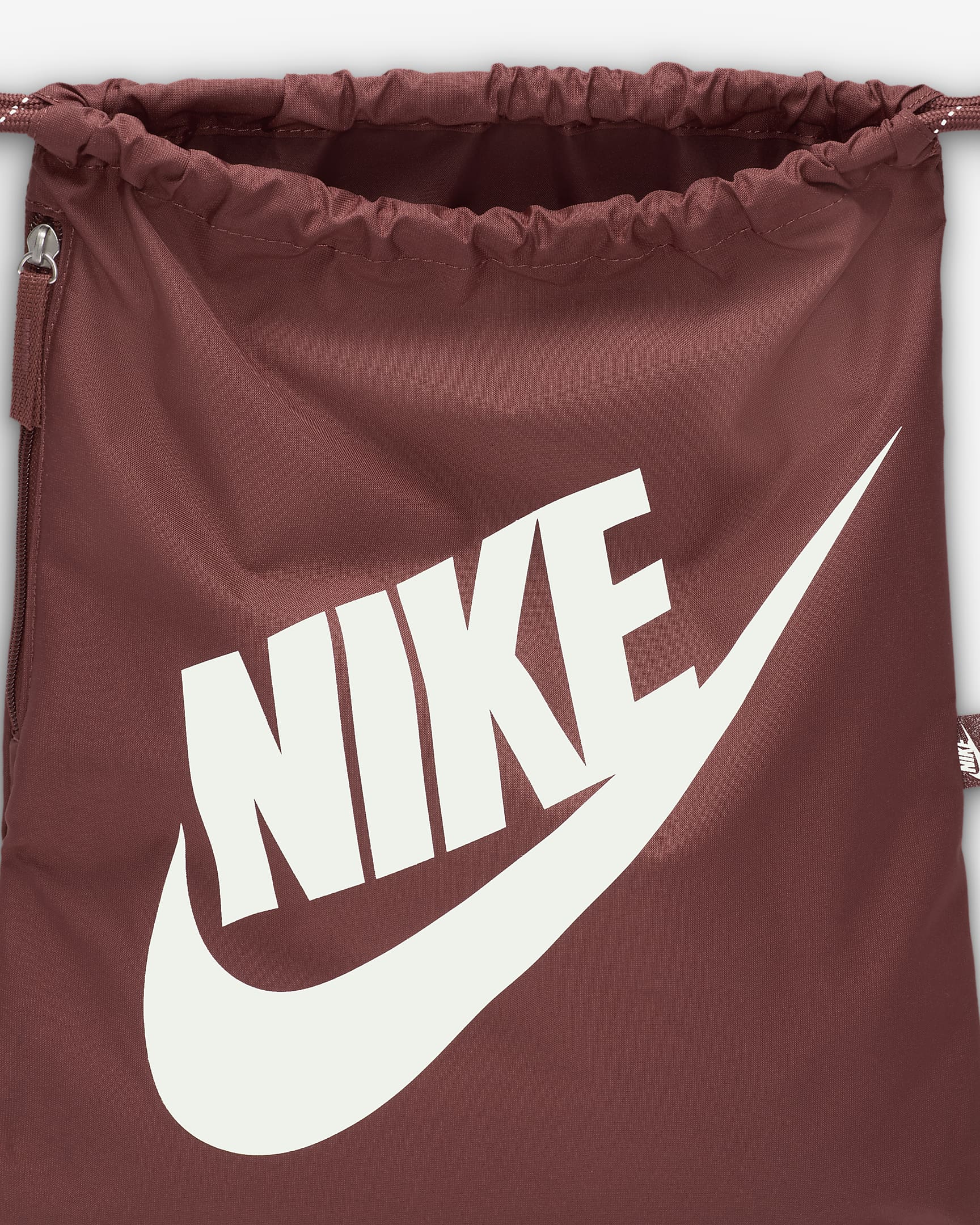 Nike Heritage Drawstring Bag (13L) - Dark Pony/Dark Pony/Summit White