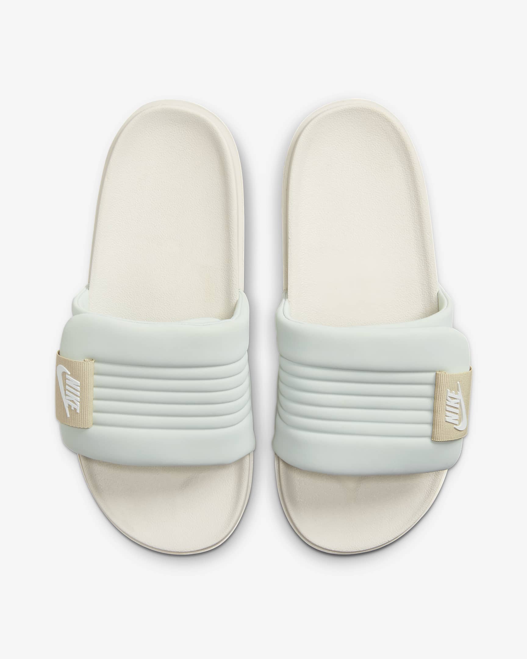 Nike Offcourt Adjust Men's Slides - Light Silver/Team Gold/Light Bone/Sail