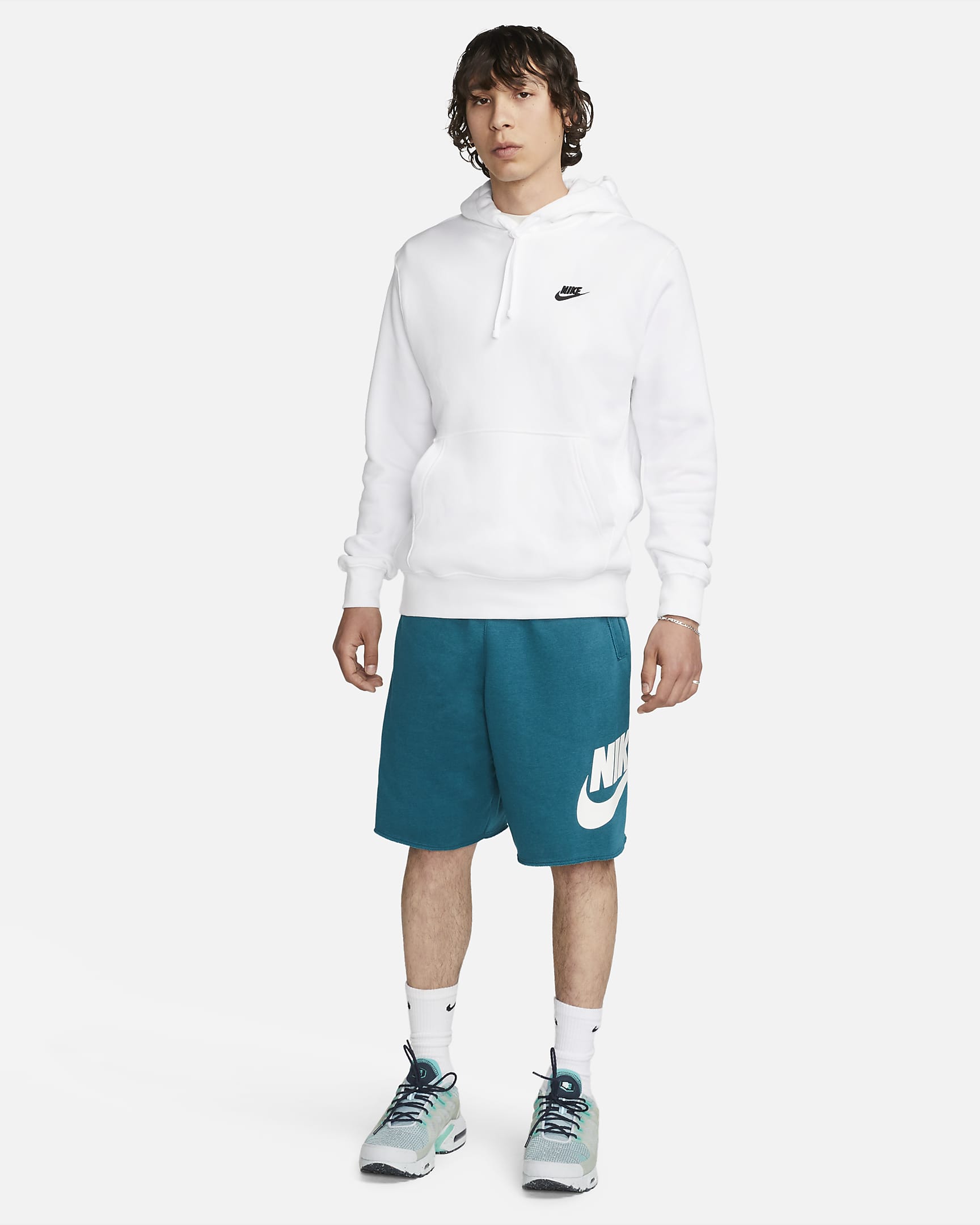 nike french terry shorts yellow
