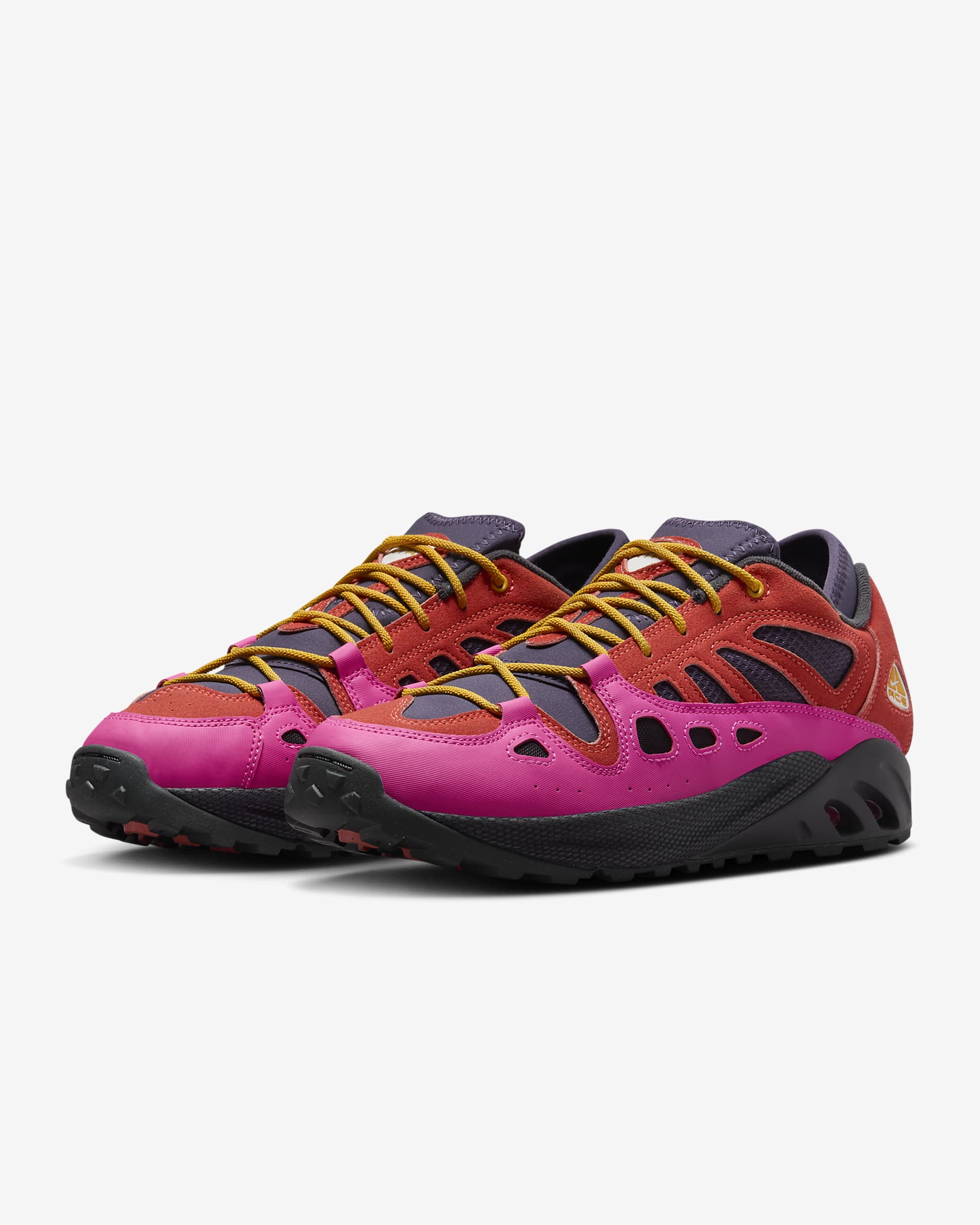 Nike ACG Air Exploraid herenschoenen - Light Wild Mango/Dark Raisin/Laser Fuchsia/University Gold