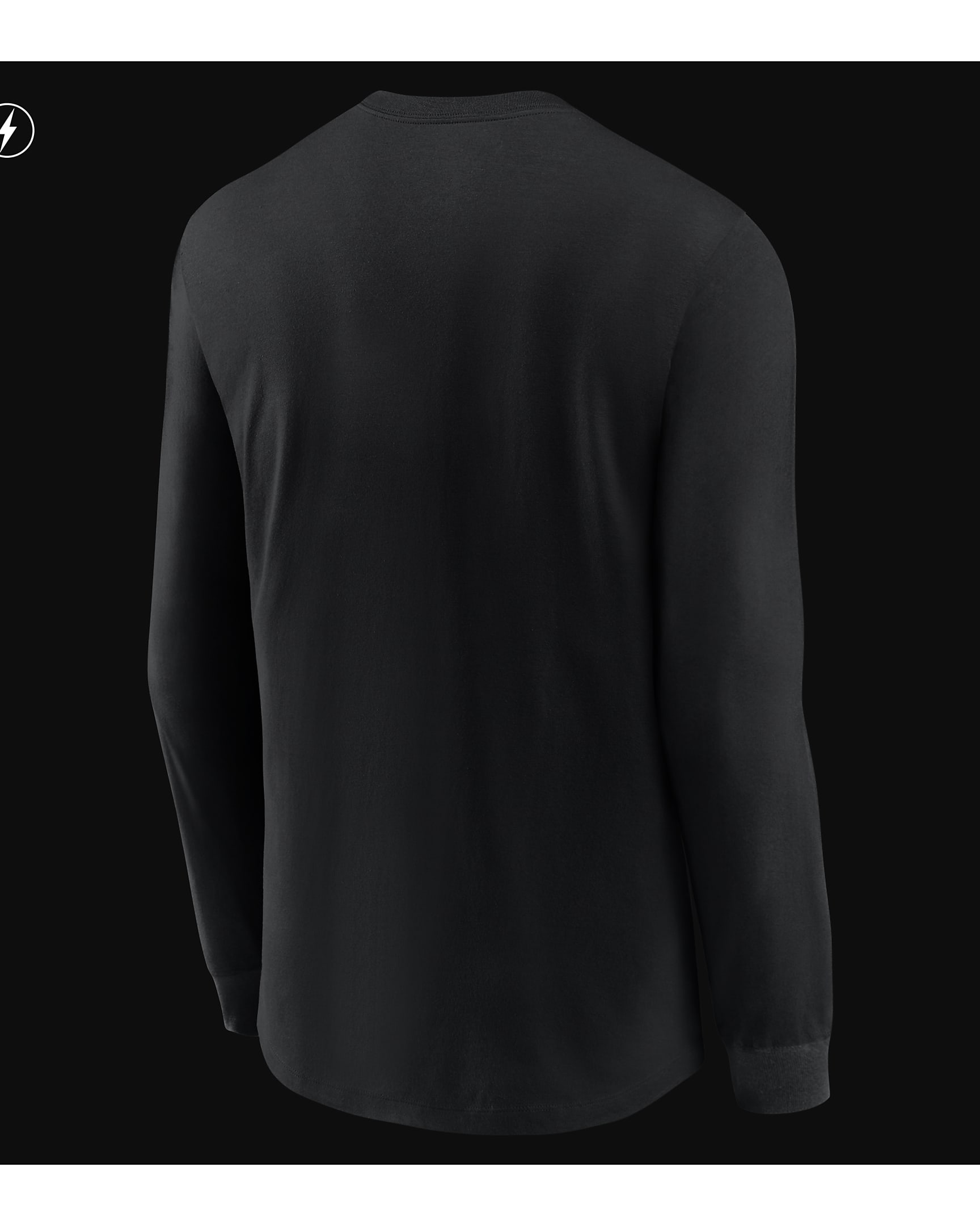 Nike RFLCTV Logo (NFL Las Vegas Raiders) Men’s Long-Sleeve T-Shirt ...