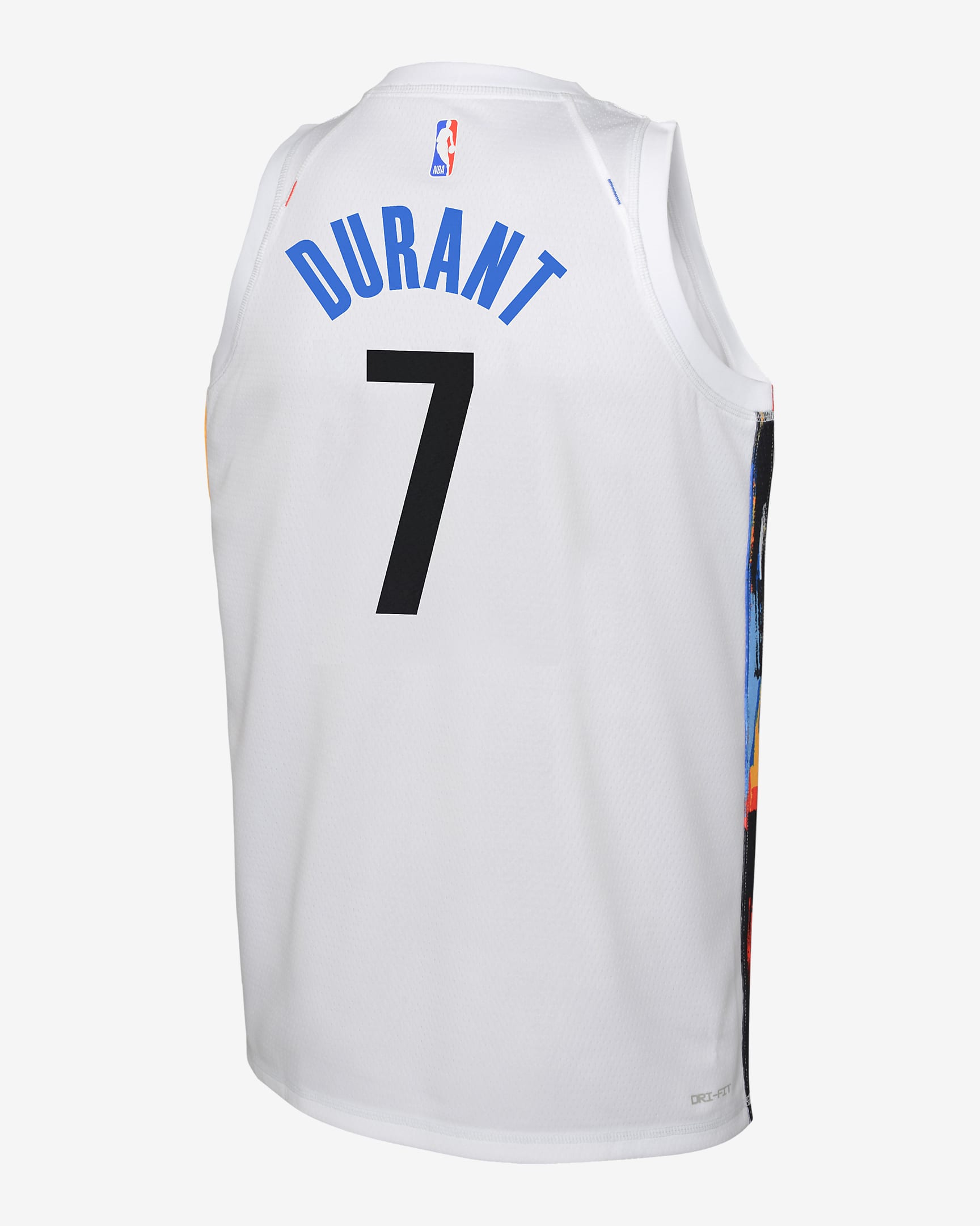 Kevin Durant Brooklyn Nets City Edition Older Kids' Nike Dri-FIT NBA ...