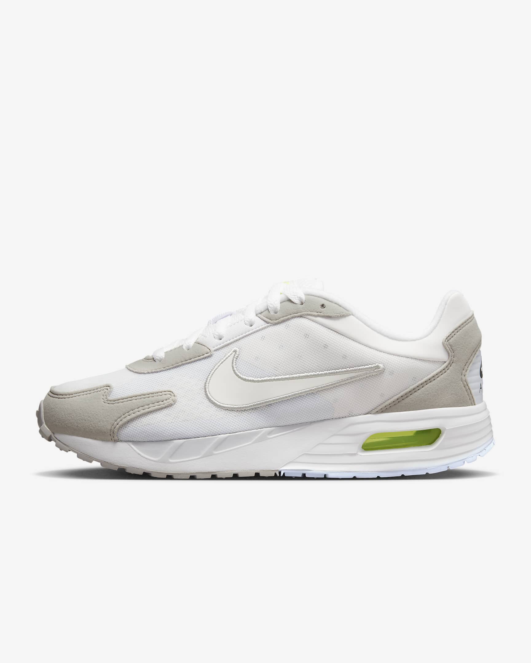 รองเท้าผู้หญิง Nike Air Max Solo - Phantom/Football Grey/Volt/ขาว