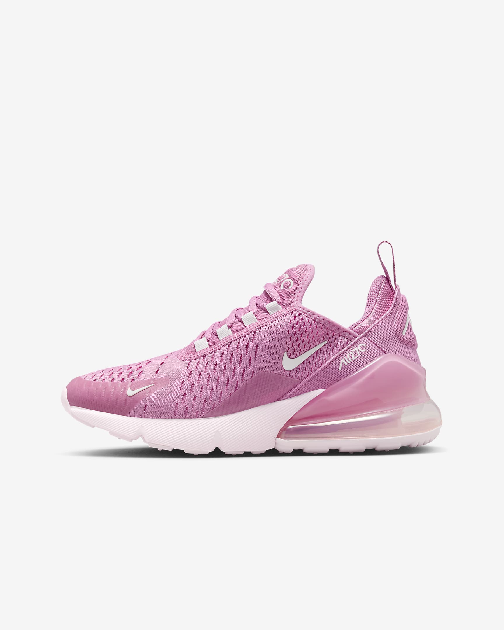 Tenis para niños grandes Nike Air Max 270 - Flamenco mágico/Espuma rosa