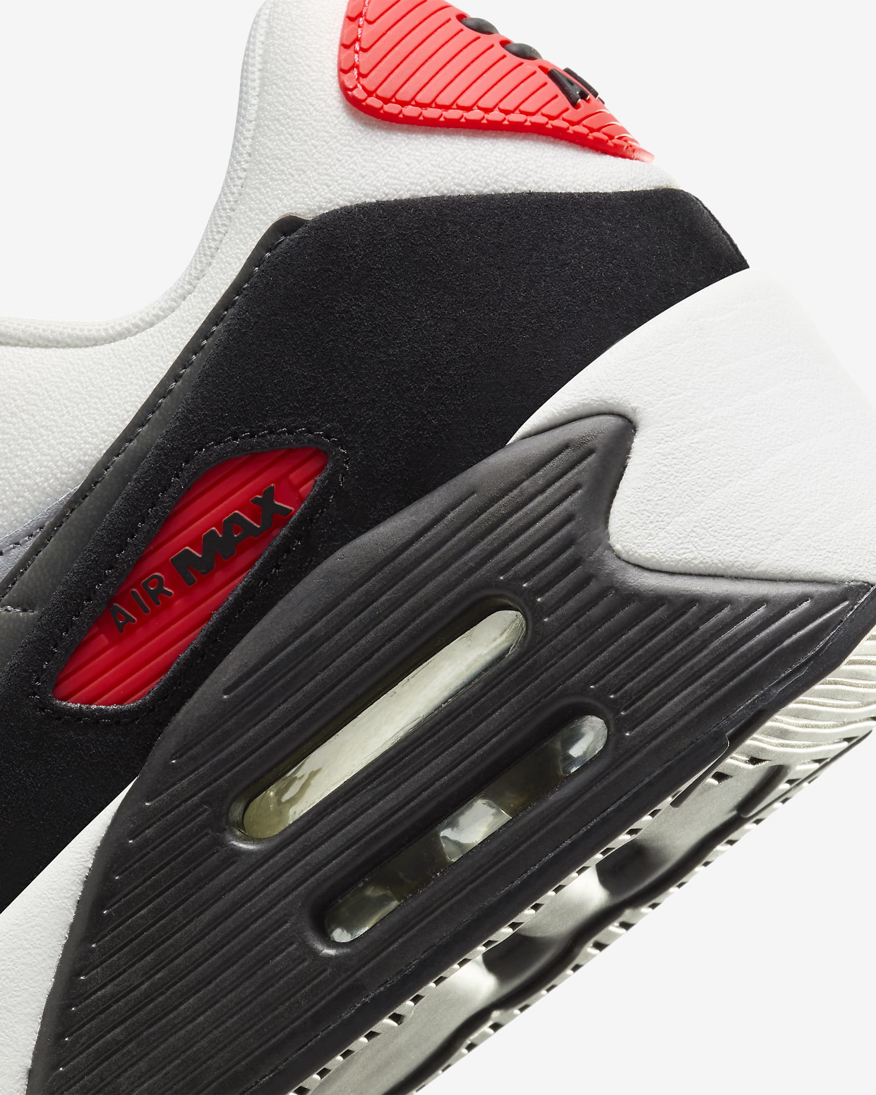 Nike Air Max 90 LV8 Women's Shoes - Summit White/Black/Wolf Grey/Smoke Grey