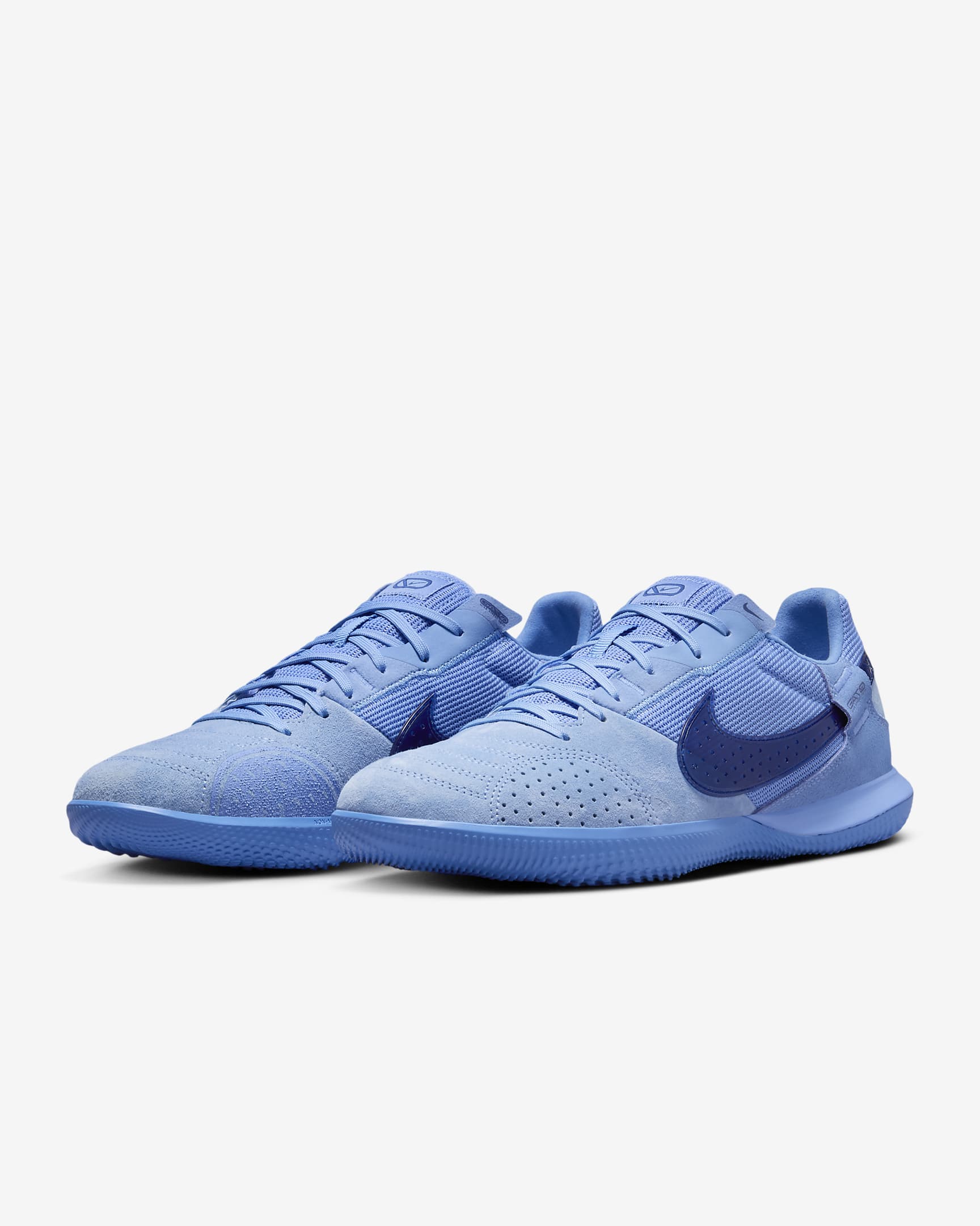 Nike Streetgato Düşük Bilekli Krampon - Royal Pulse/Deep Royal Blue