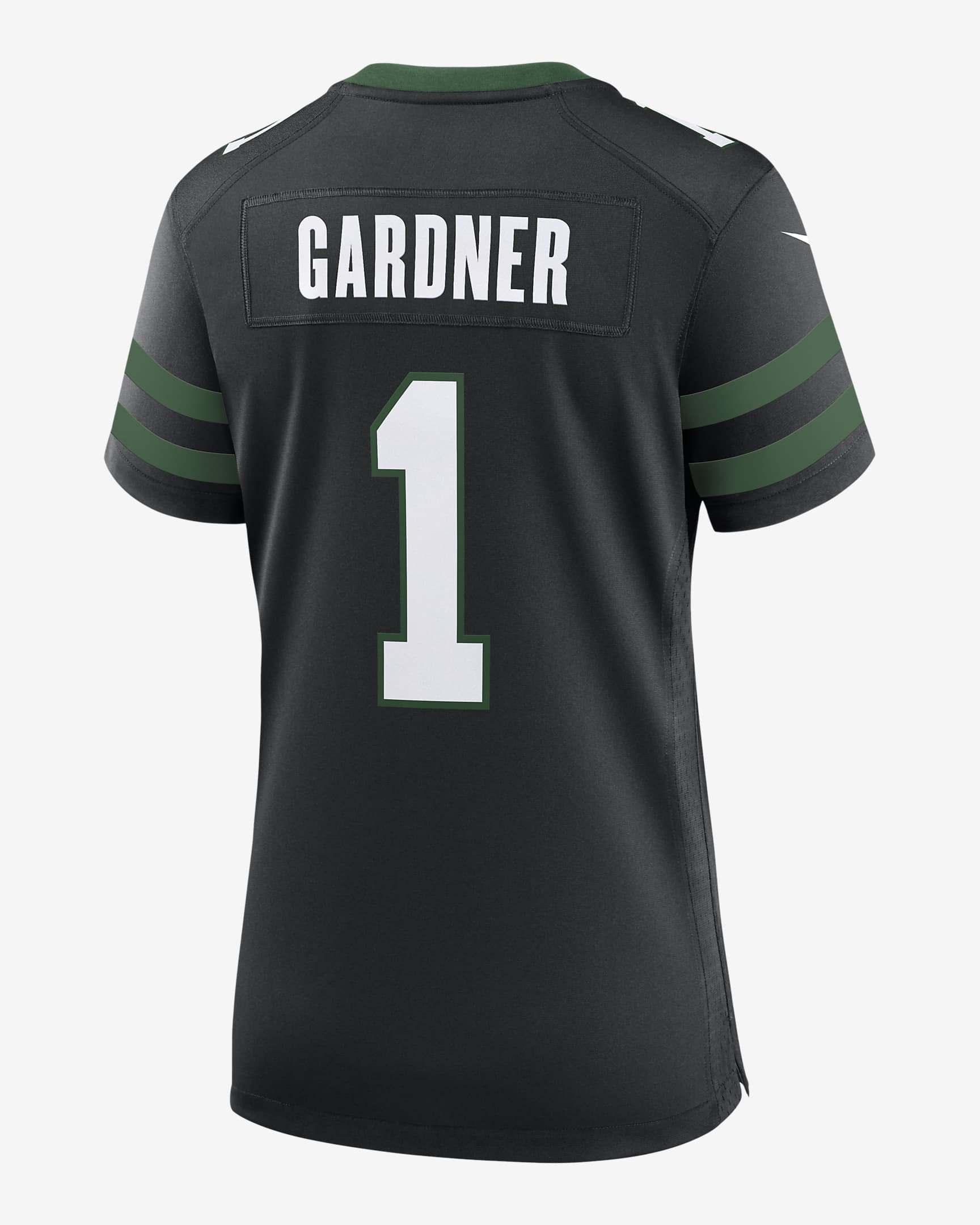 Sauce Gardner New York Jets Women's Nike NFL Game Football Jersey - Black