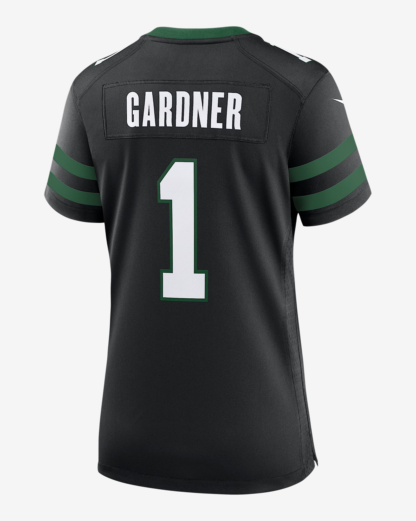 Sauce Gardner New York Jets Women's Nike NFL Game Football Jersey.