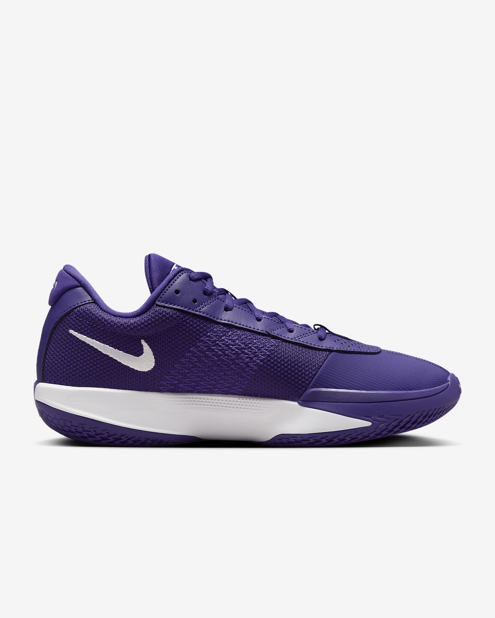 Nike G.T. Cut Academy (Team Bank) Basketball Shoes - Court Purple/White