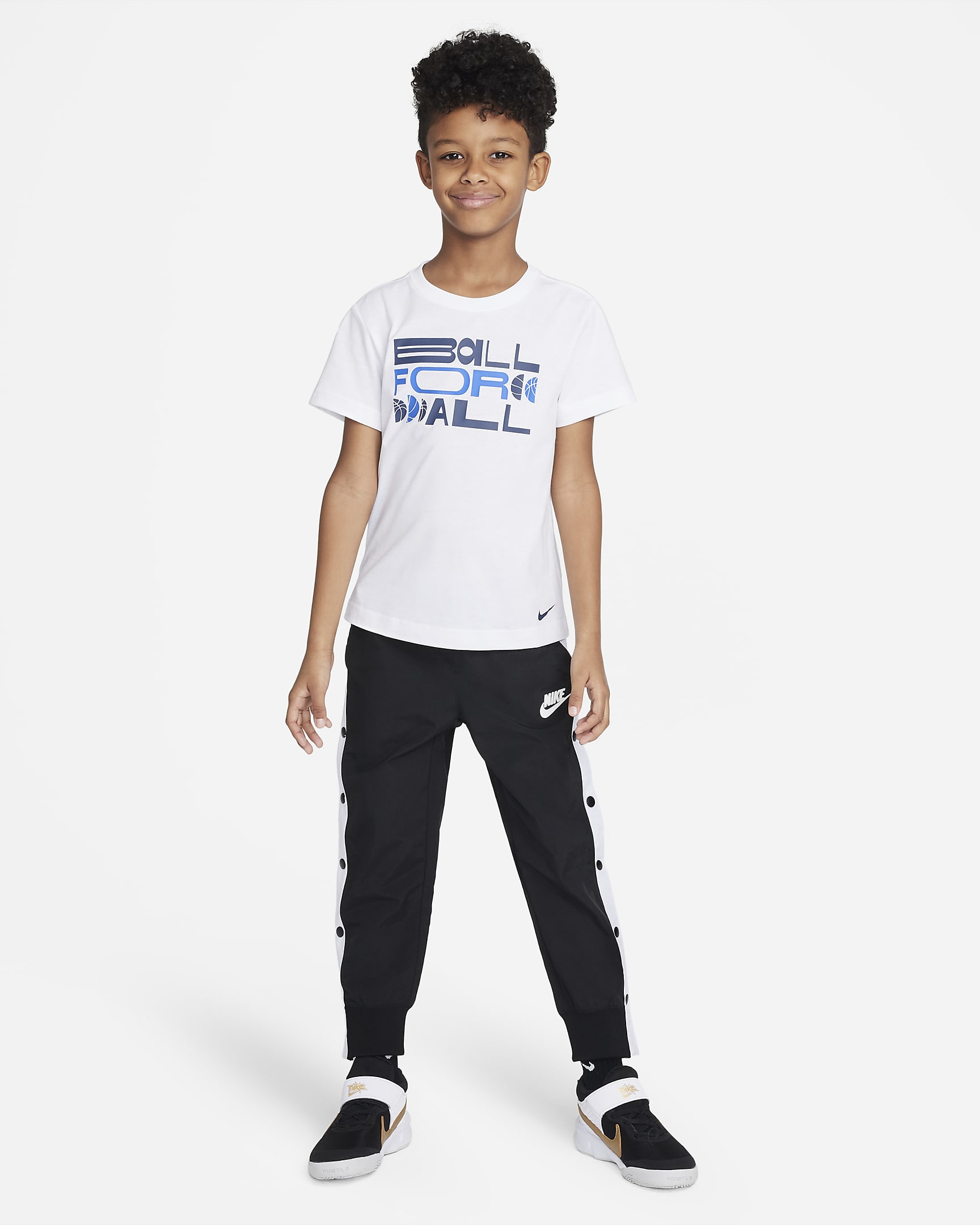 Playera para niños de preescolar Nike Elite - Blanco