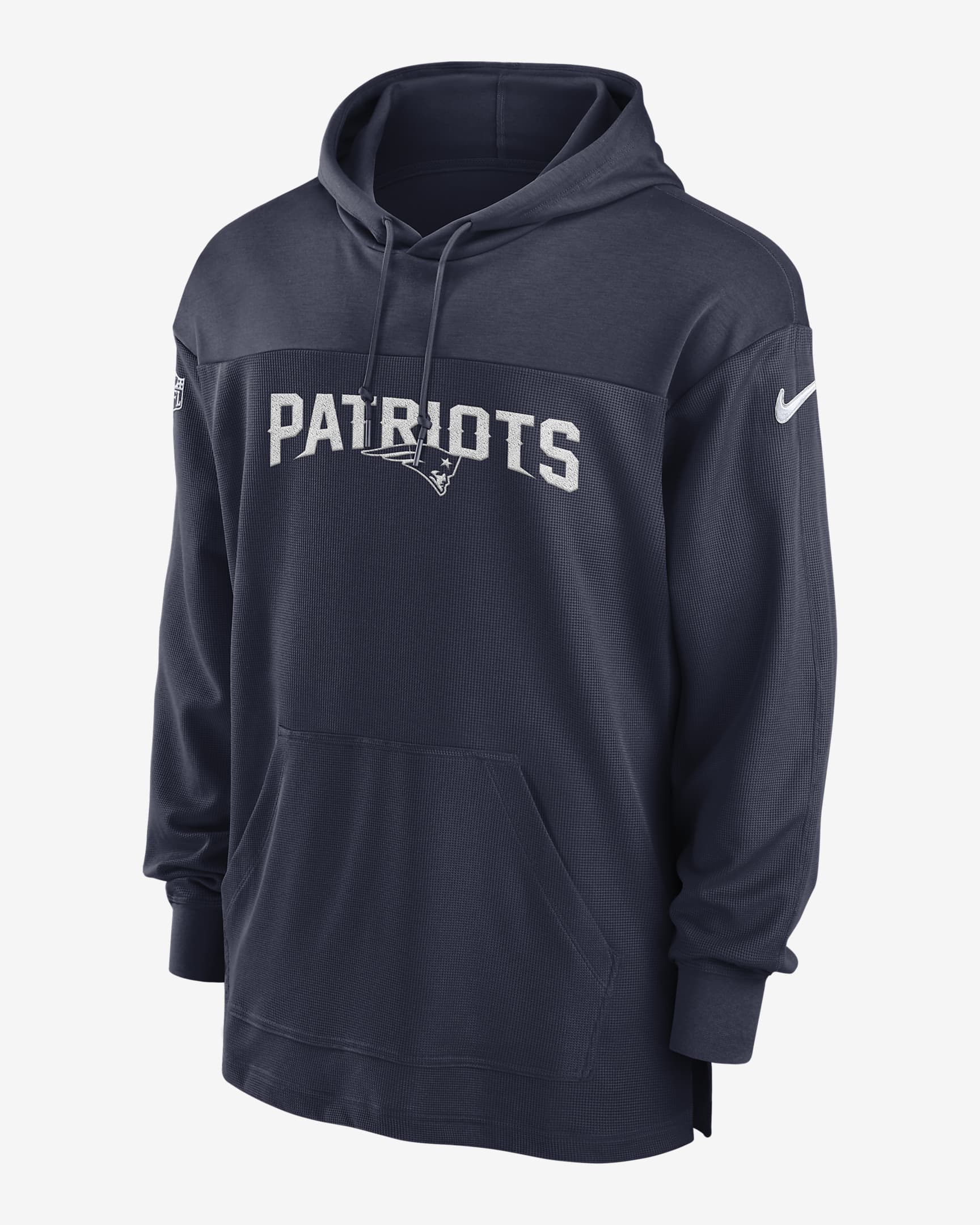 New England Patriots Sideline Men's Nike Dri-FIT NFL Long-Sleeve Hooded ...
