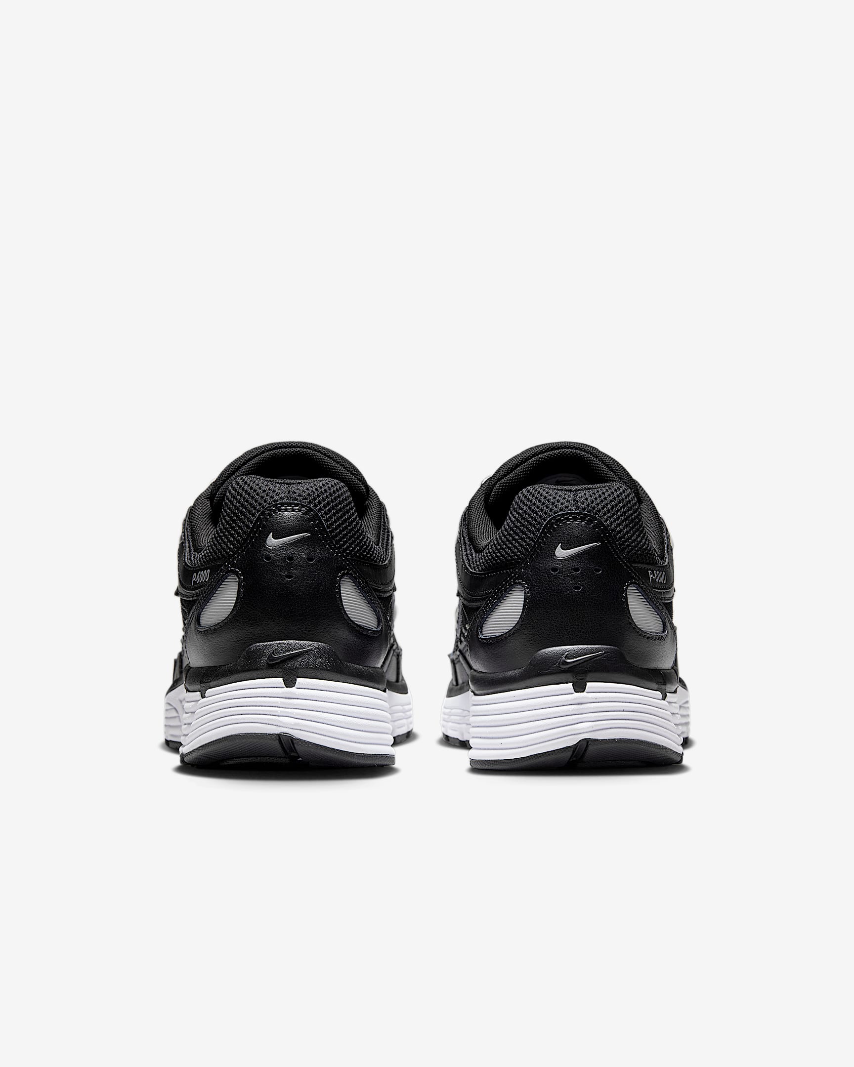 Nike P-6000 Shoes - Black/White/Metallic Silver/Black